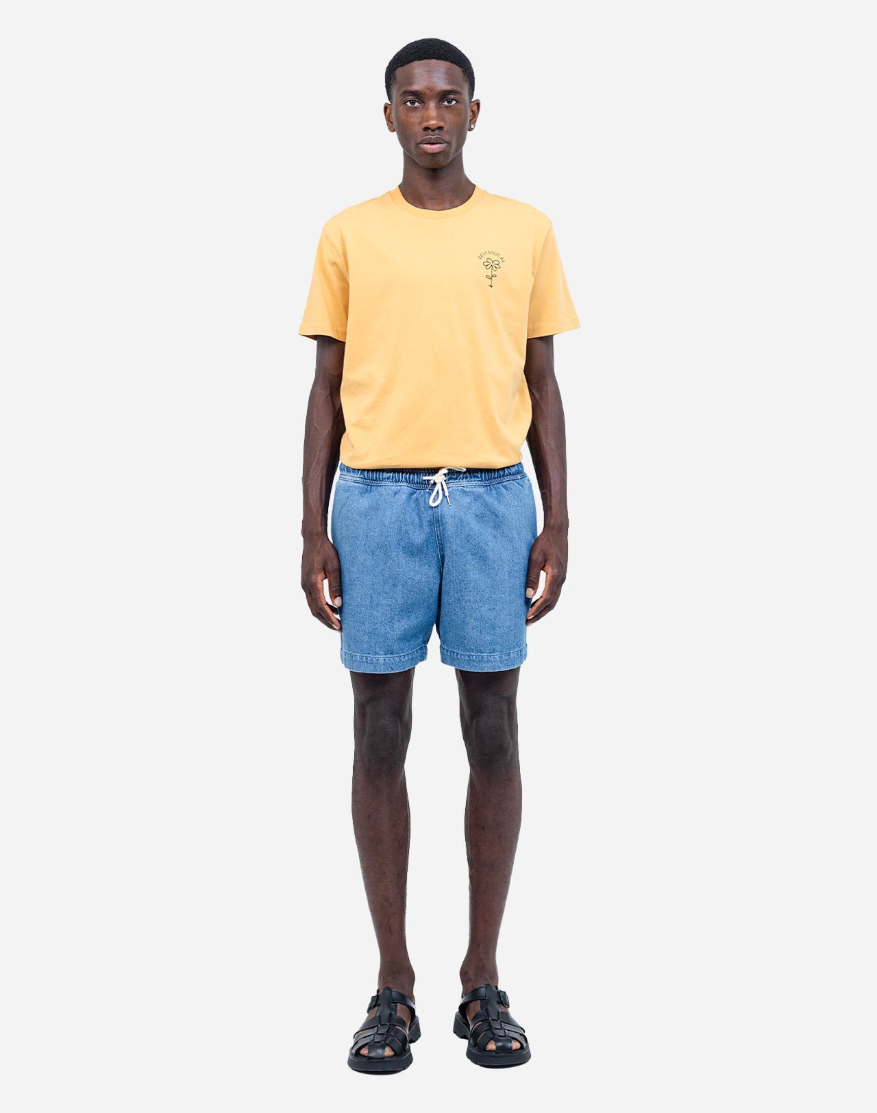 OLOW - BODHI SHORT - Denim Clair
