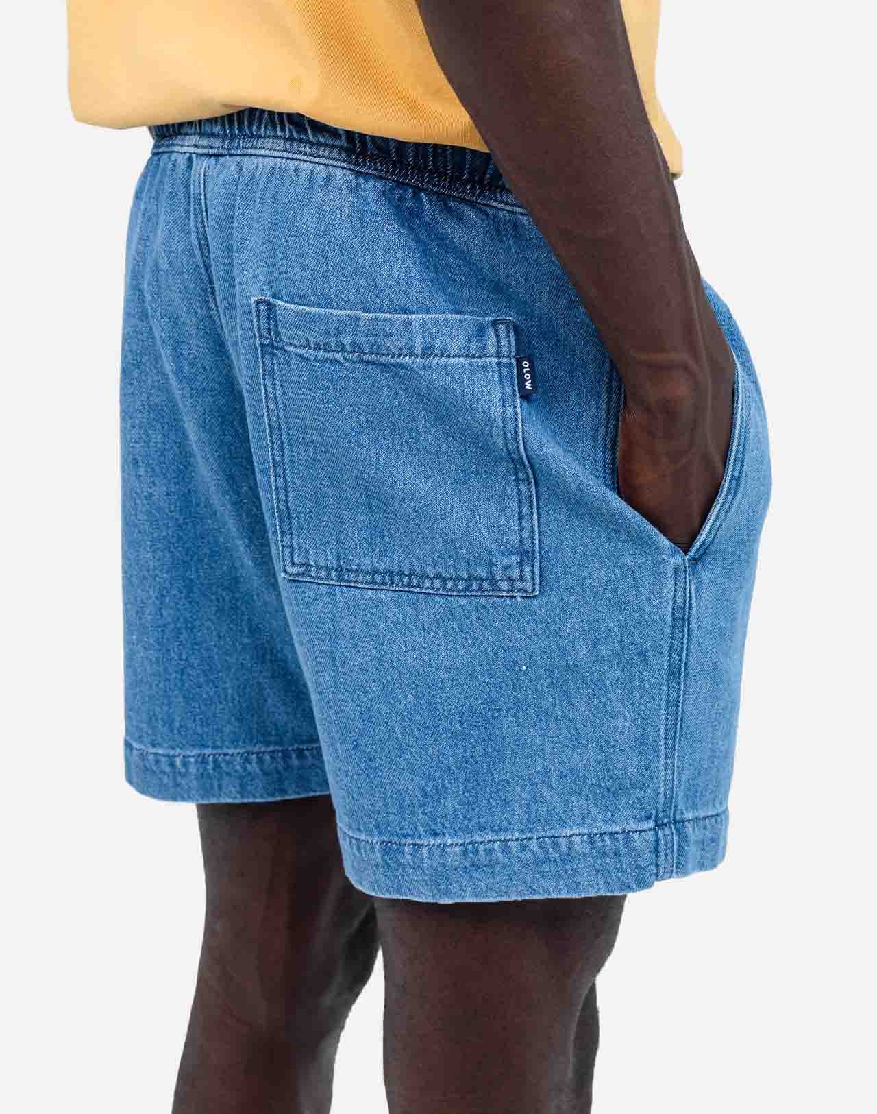 OLOW - BODHI SHORT - Denim Clair