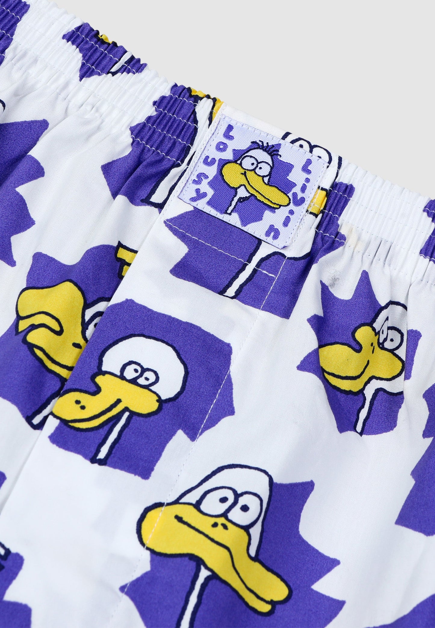 Lousy Livin - DUCKS BOXER - White