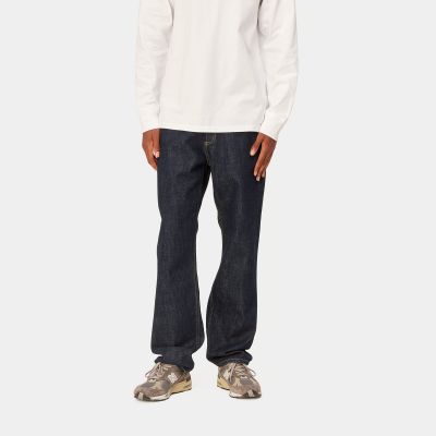 Carhartt WIP - MARLOW PANT - Blue (Rinsed)