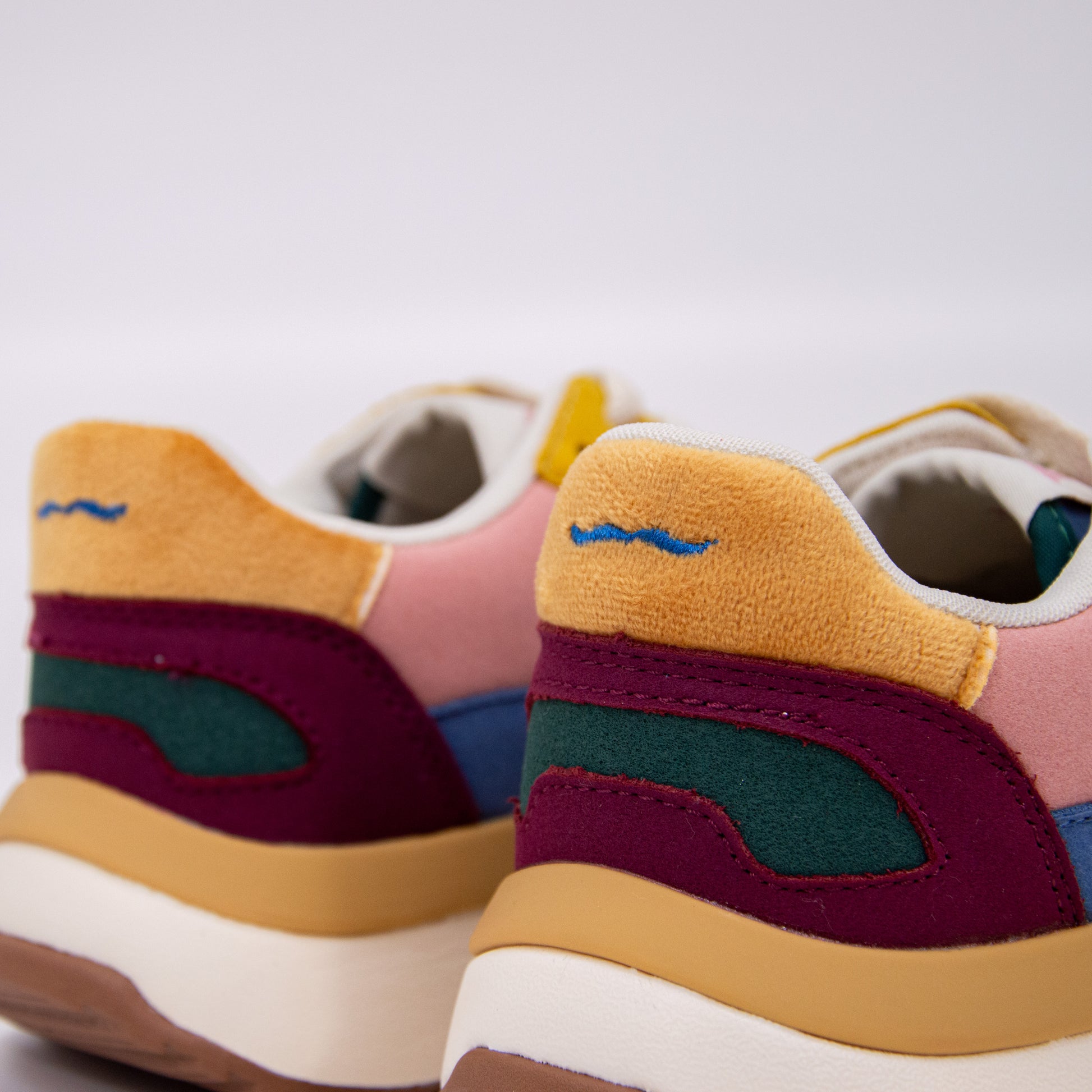 mmoustache - anaelle -vegan suede - mesh plum blush ecru_2