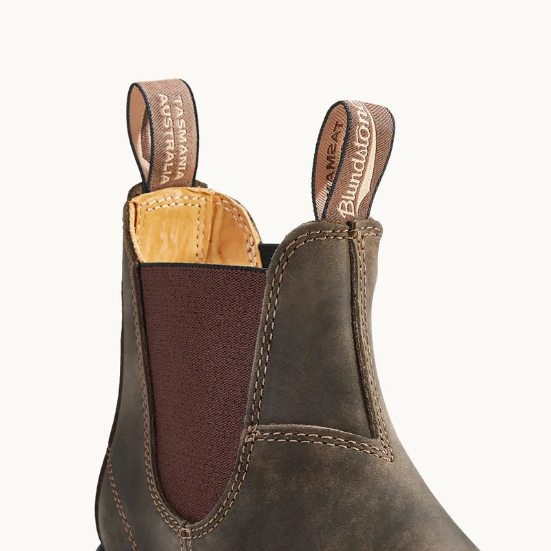 Blundstone - 585 Elastic Sided Boot Lined - Rustic Brown