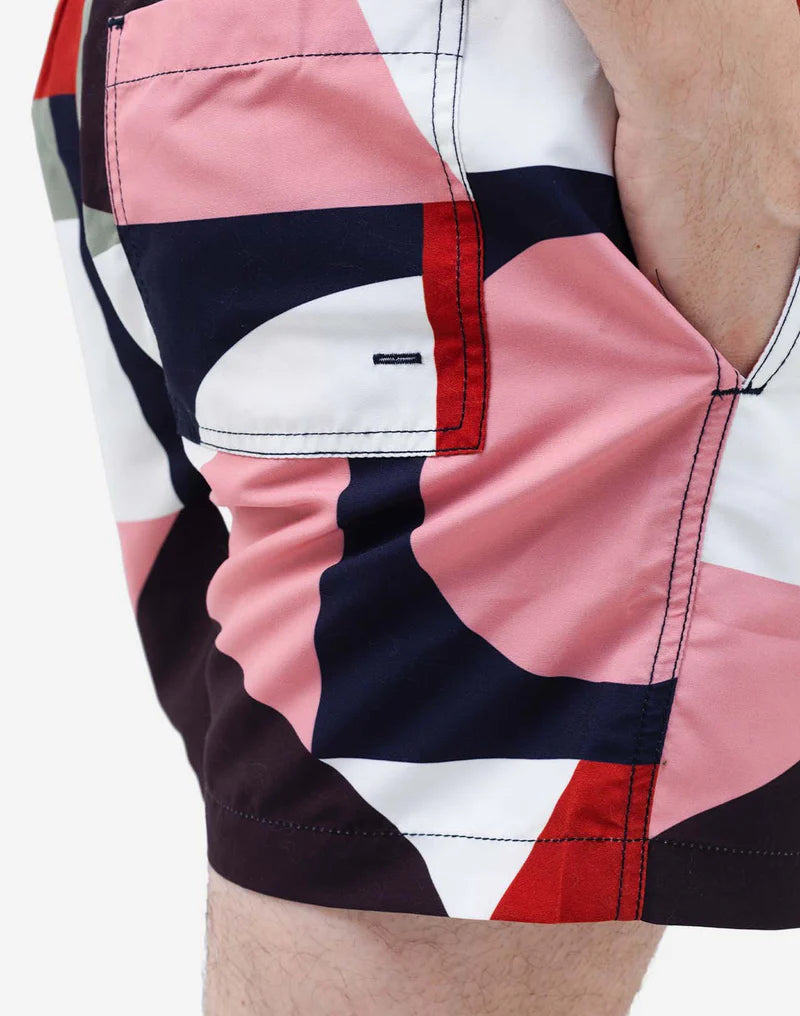 Olow - CUBISM BADESHORTS - Multicolor