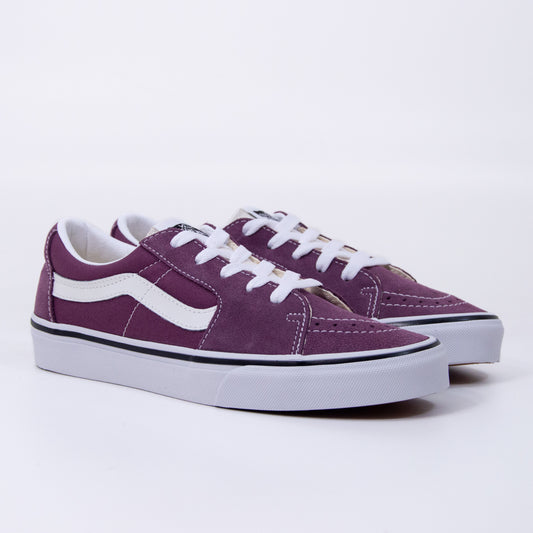 sk8-low vacation casuals plum wine