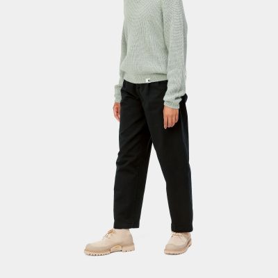 Carhartt WIP - W' CARA PANT - Black (garment dyed)