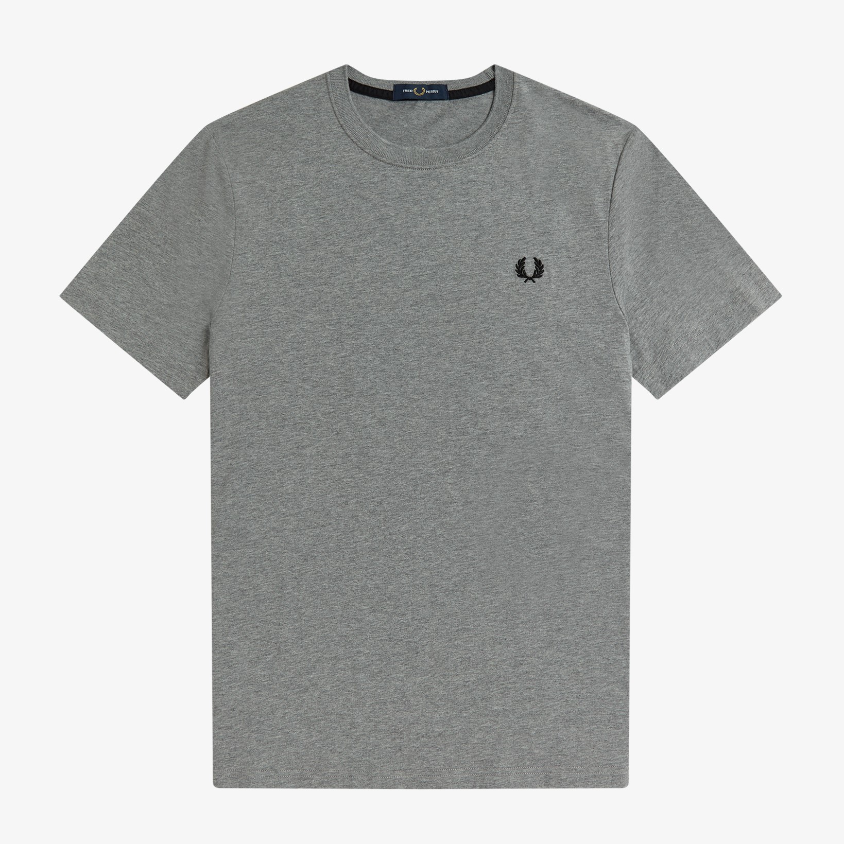 Fred Perry - CREW NECK T-SHIRT (MEN) - Steel Marl