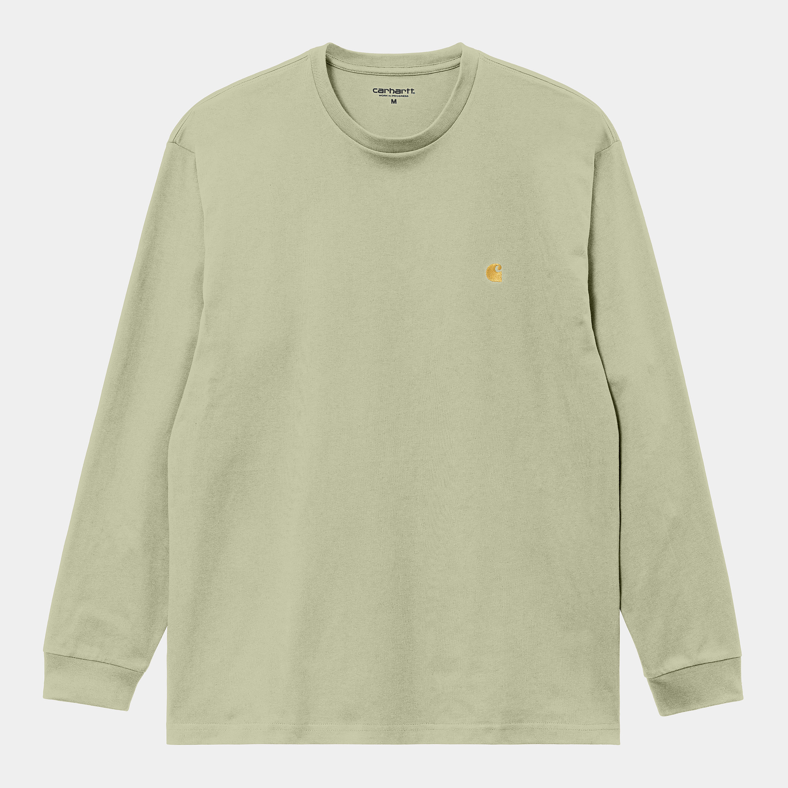 Carhartt WIP - L/S CHASE T-SHIRT - Agave/Gold