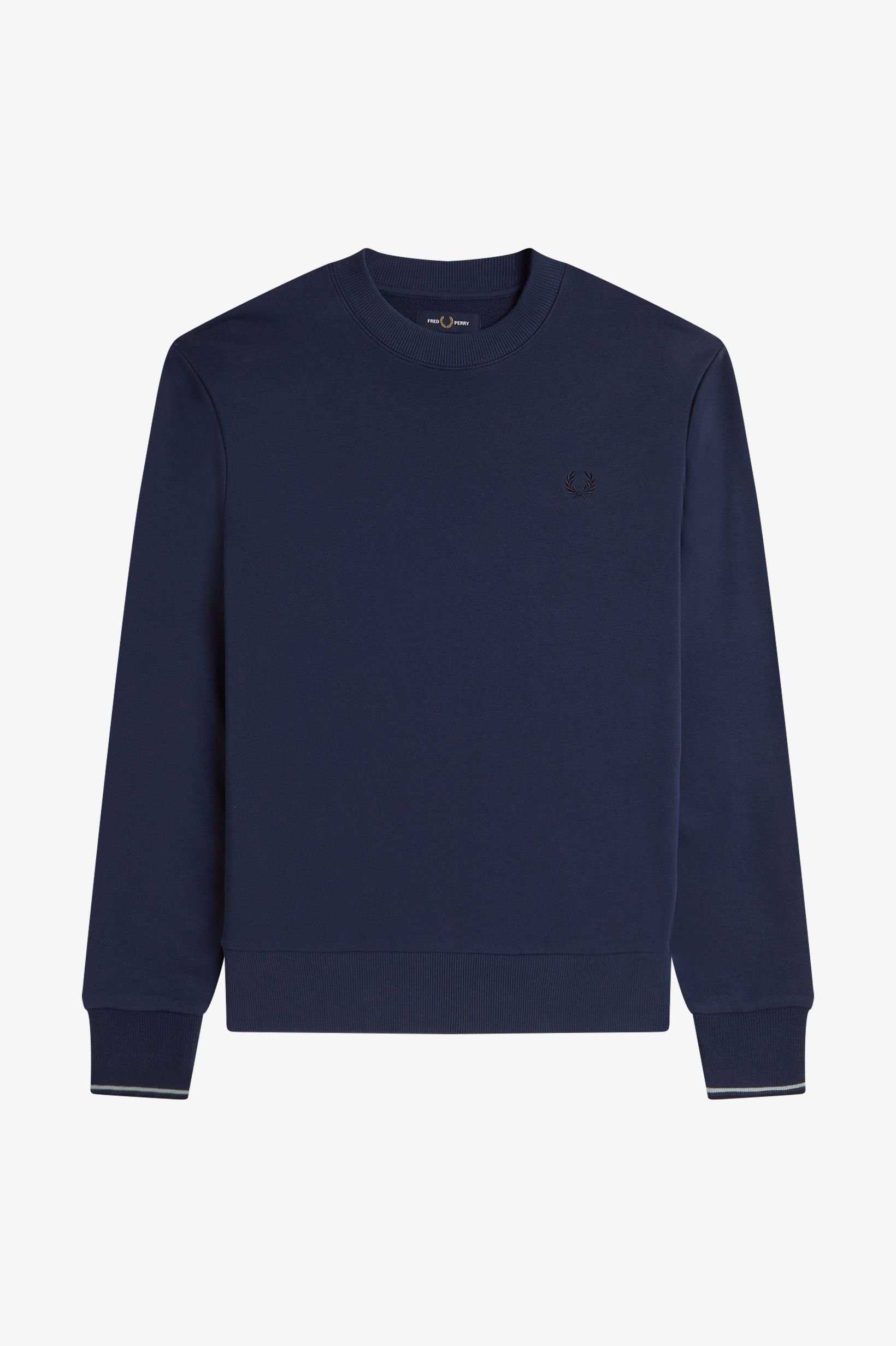 Fred Perry - CREW NECK SWEATSHIRT - Tennis Blue