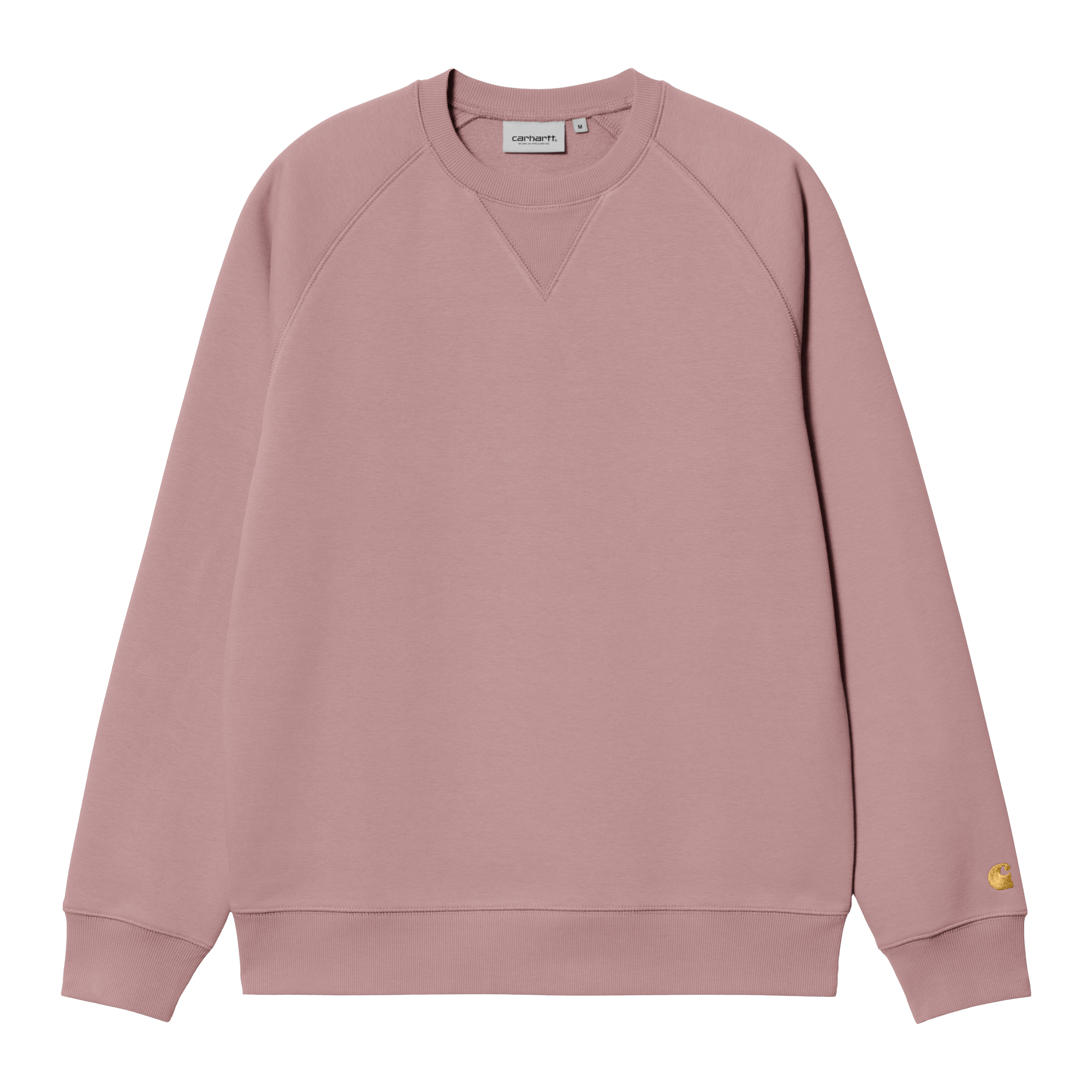 Carhartt WIP - CHASE SWEAT - Glassy Pink/Gold