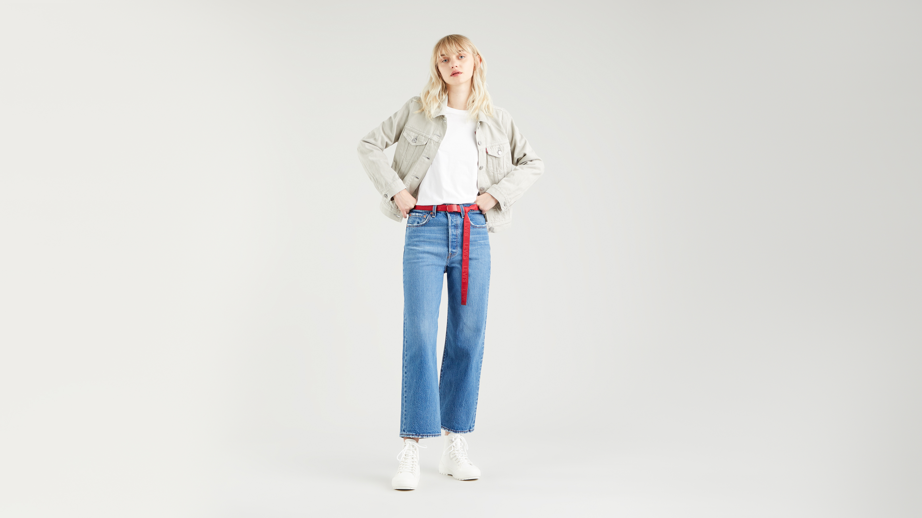 Levi’s® - RIBCAGE STRAIGHT ANKLE - Jazz Jive Together