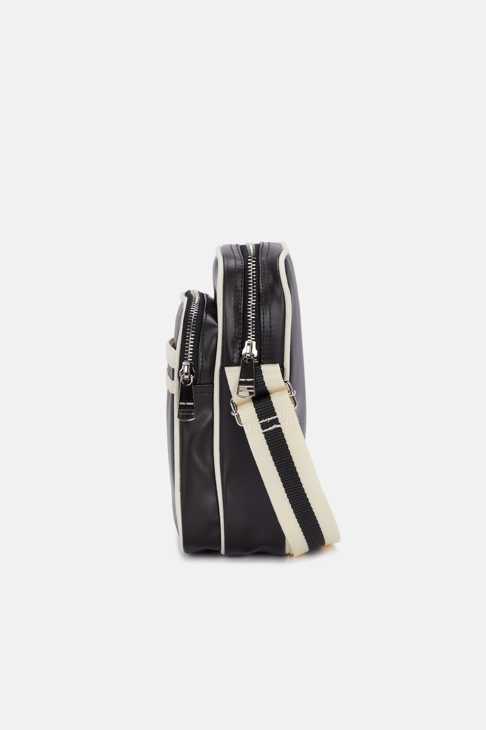 Fred Perry - CLASSIC SIDE BAG - Black/Ecru