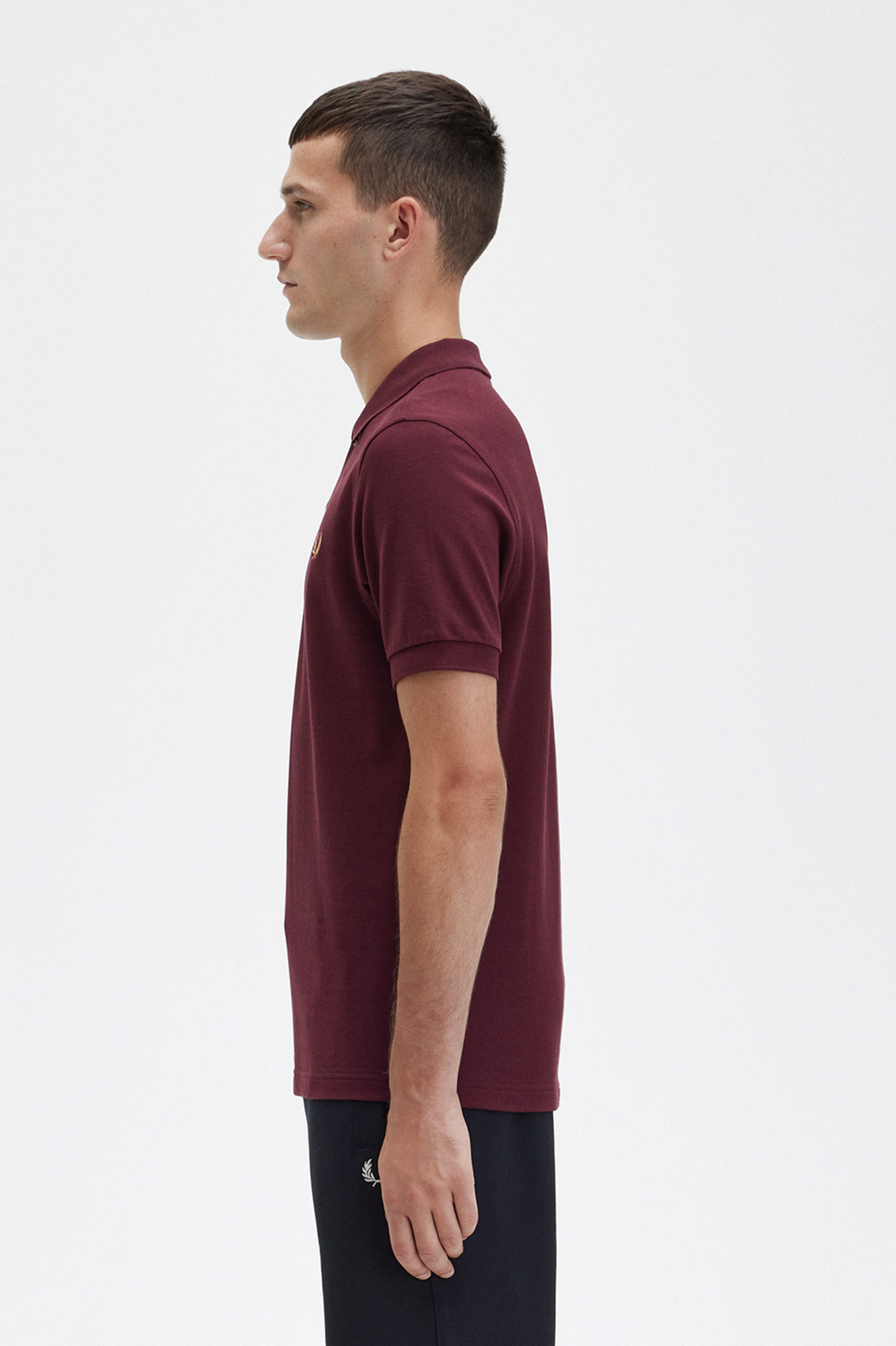 Fred Perry - PLAIN POLO SHIRT - Oxblood Fred Perry - PLAIN POLO SHIRT - Oxblood