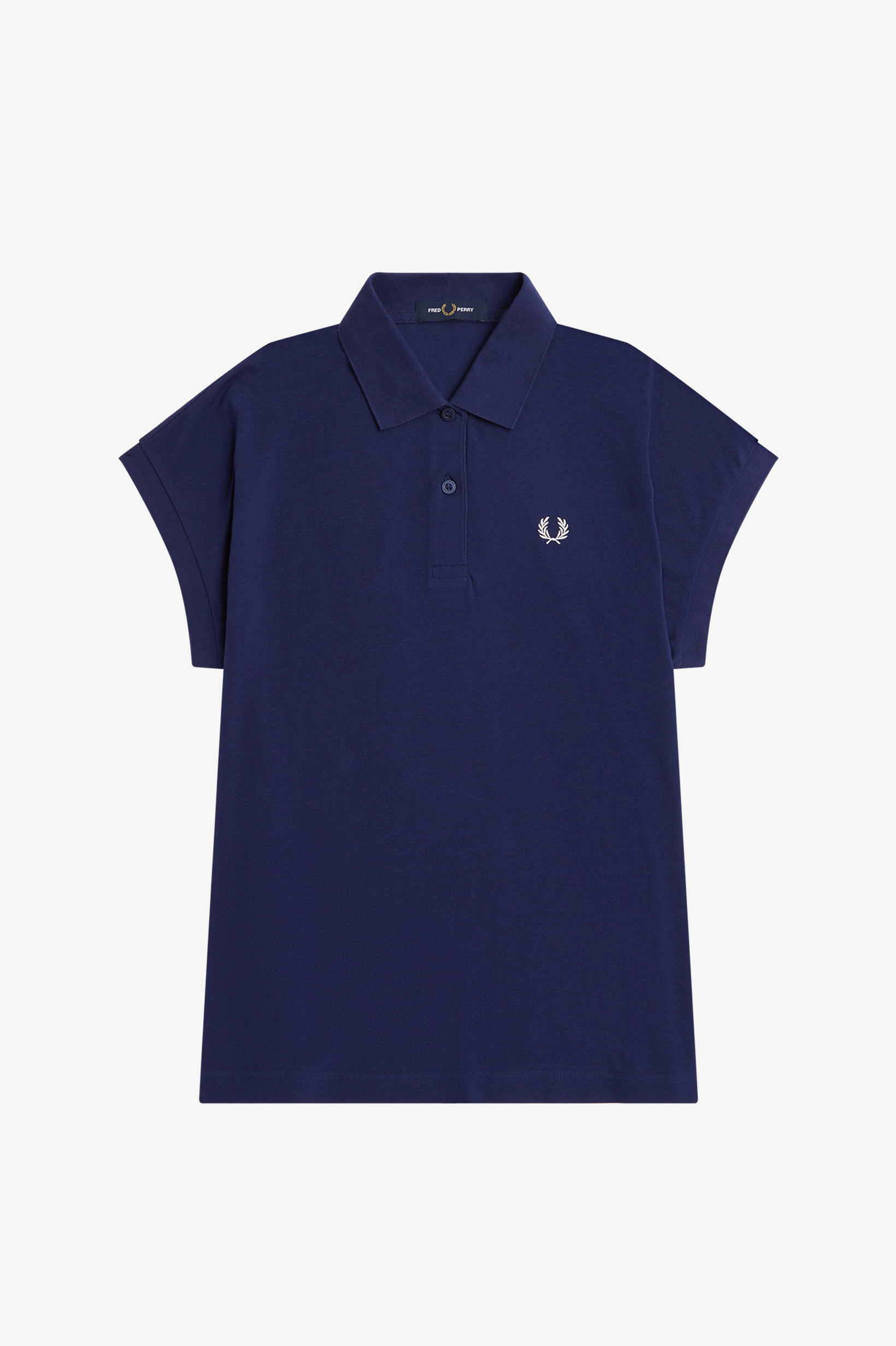 Fred Perry - W' A-LINE PIQUE POLO SHIRT - French Navy