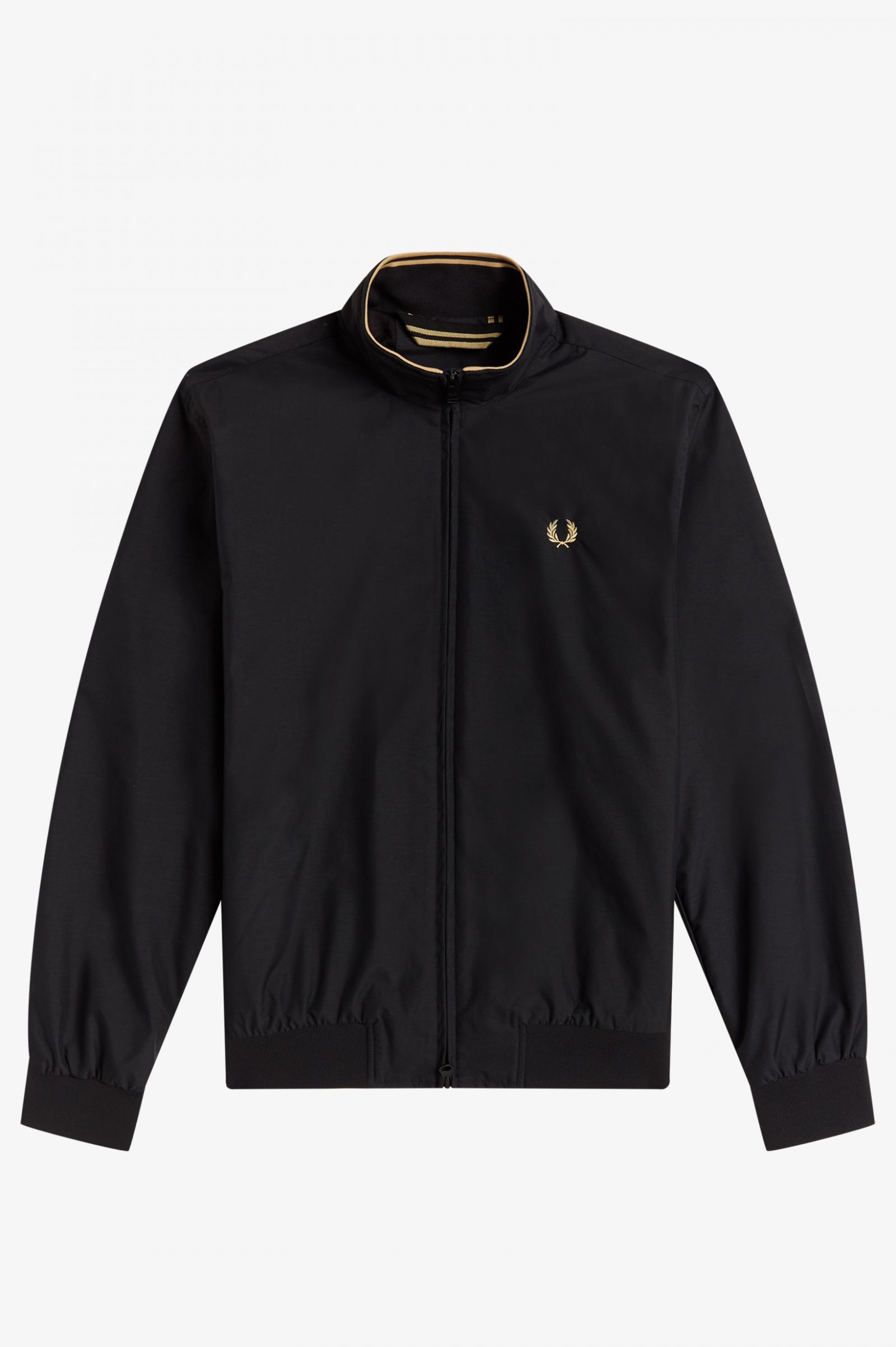 Fred Perry - BRENTHAM JACKET - Black/Champagner