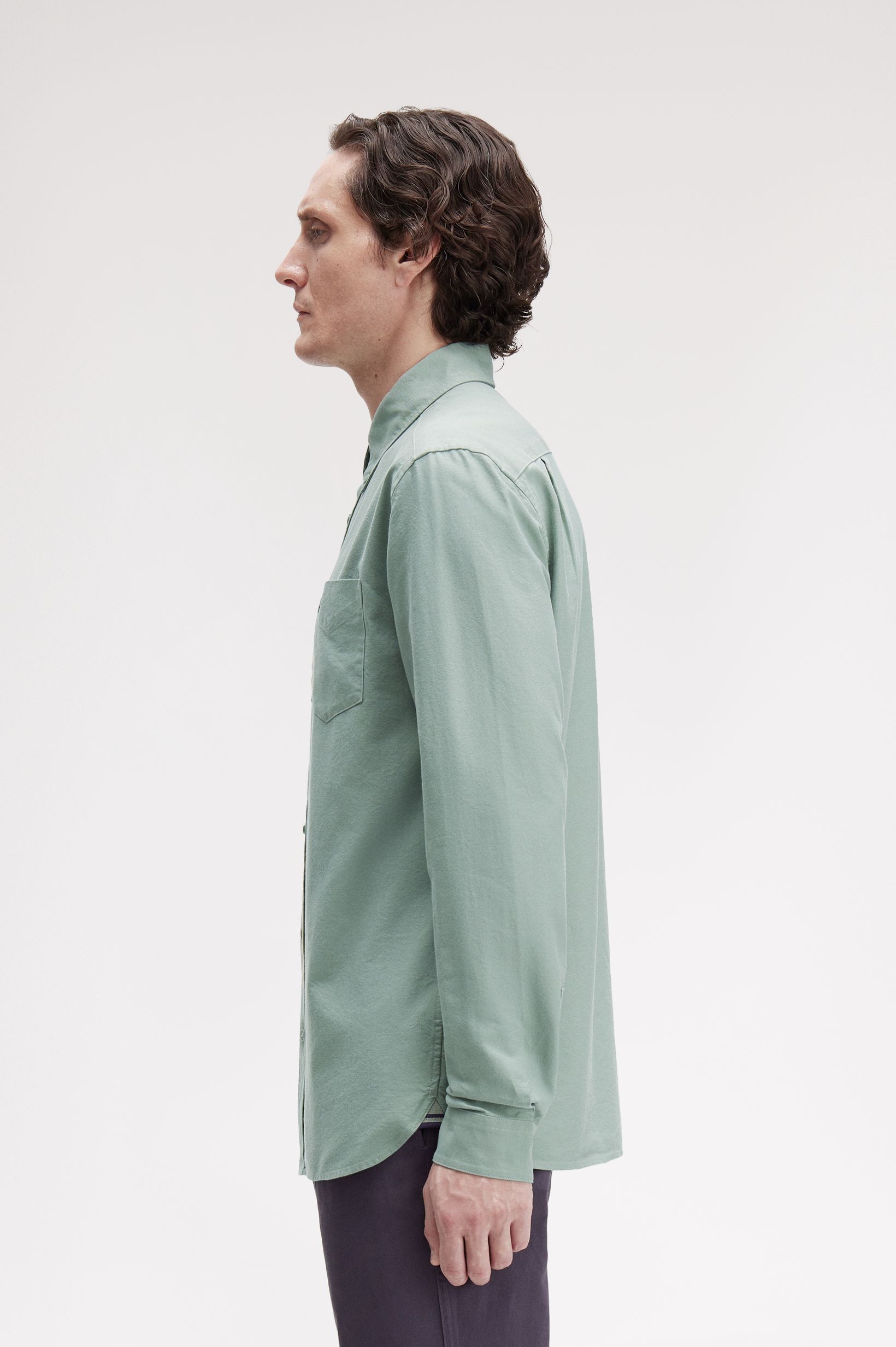 Fred Perry - OXFORD SHIRT - Bayleaf Fred Perry - OXFORD SHIRT - Bayleaf