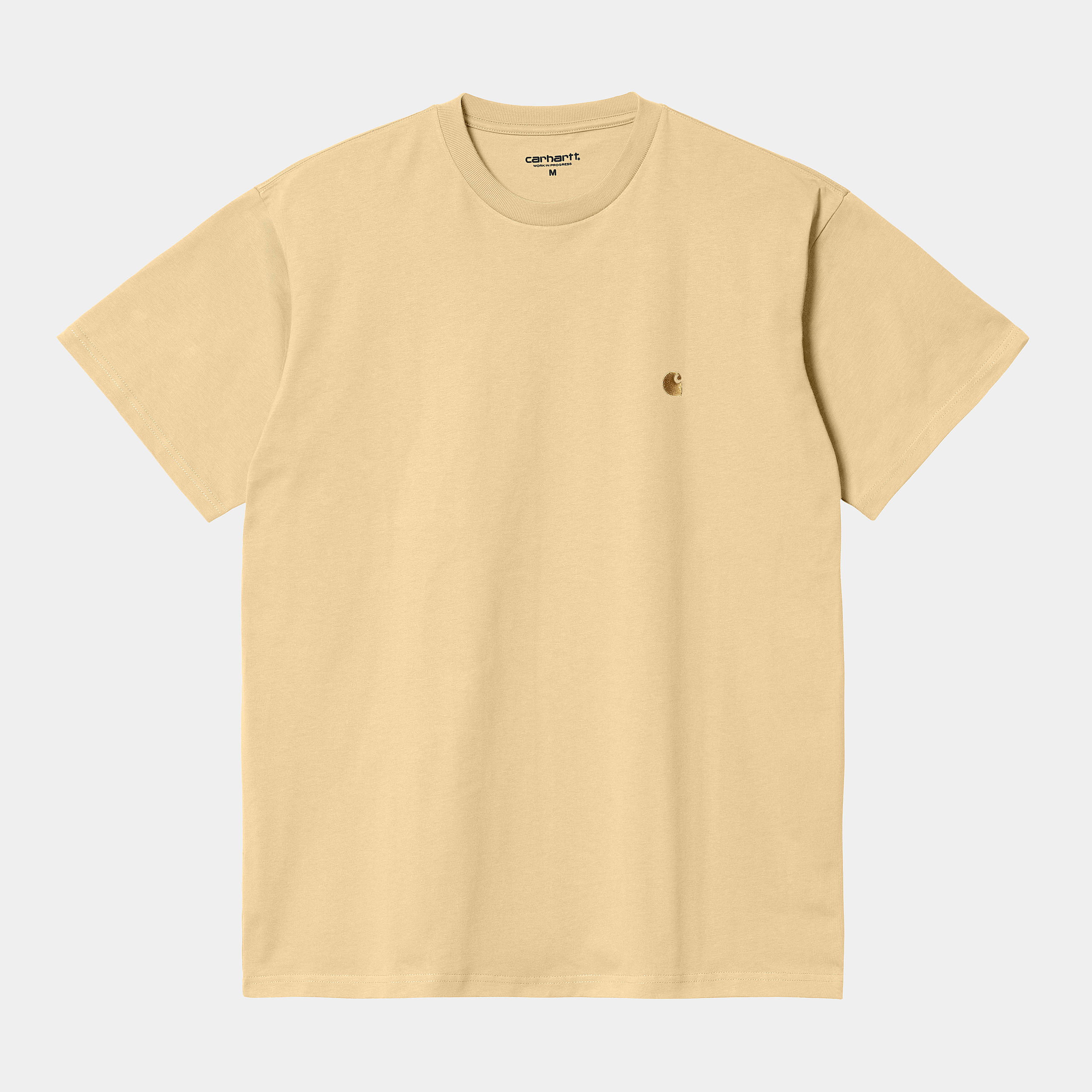 Carhartt WIP - CHASE T-SHIRT - Citron/Gold