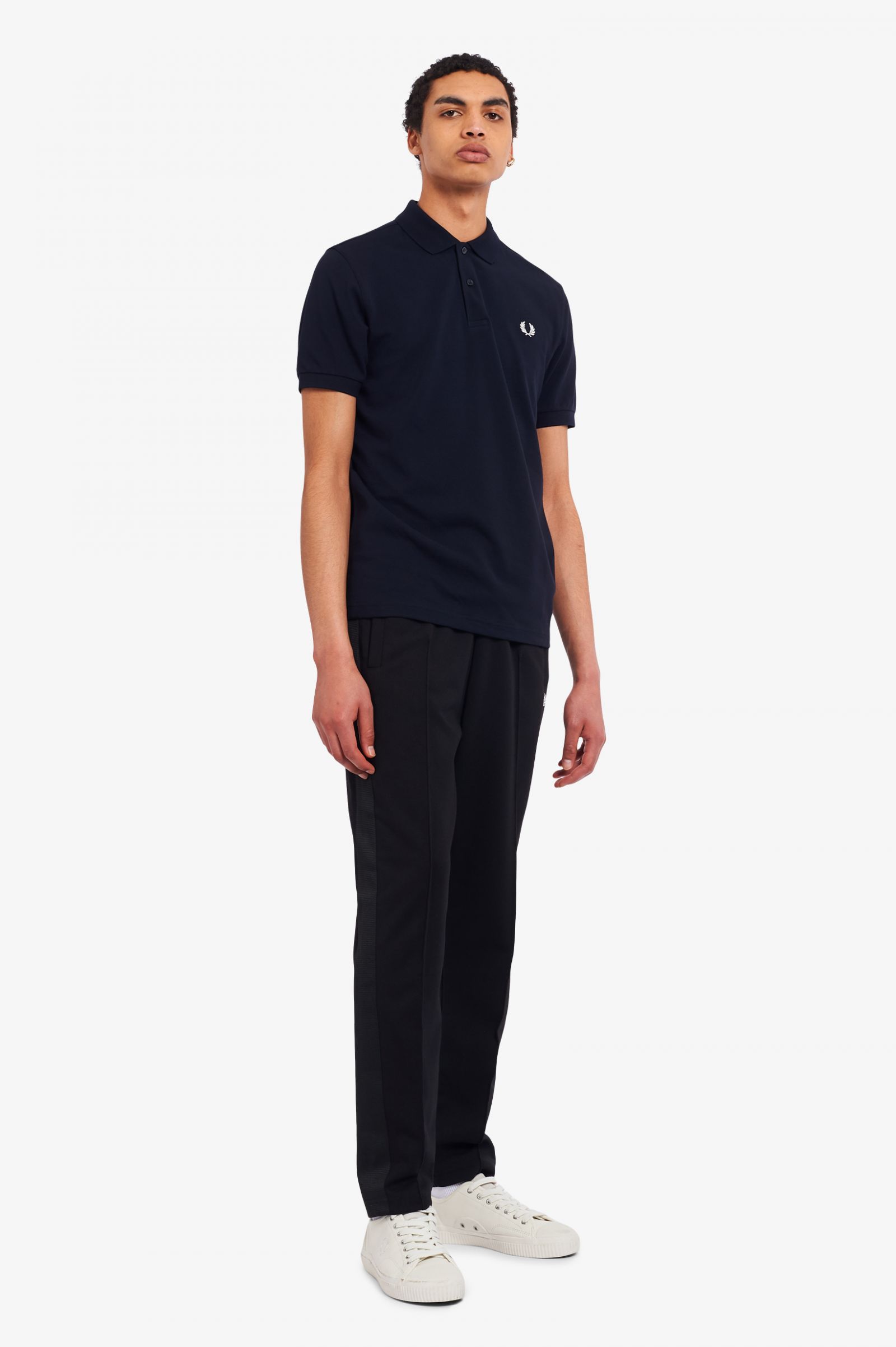 Fred Perry - PLAIN POLO SHIRT - Navy