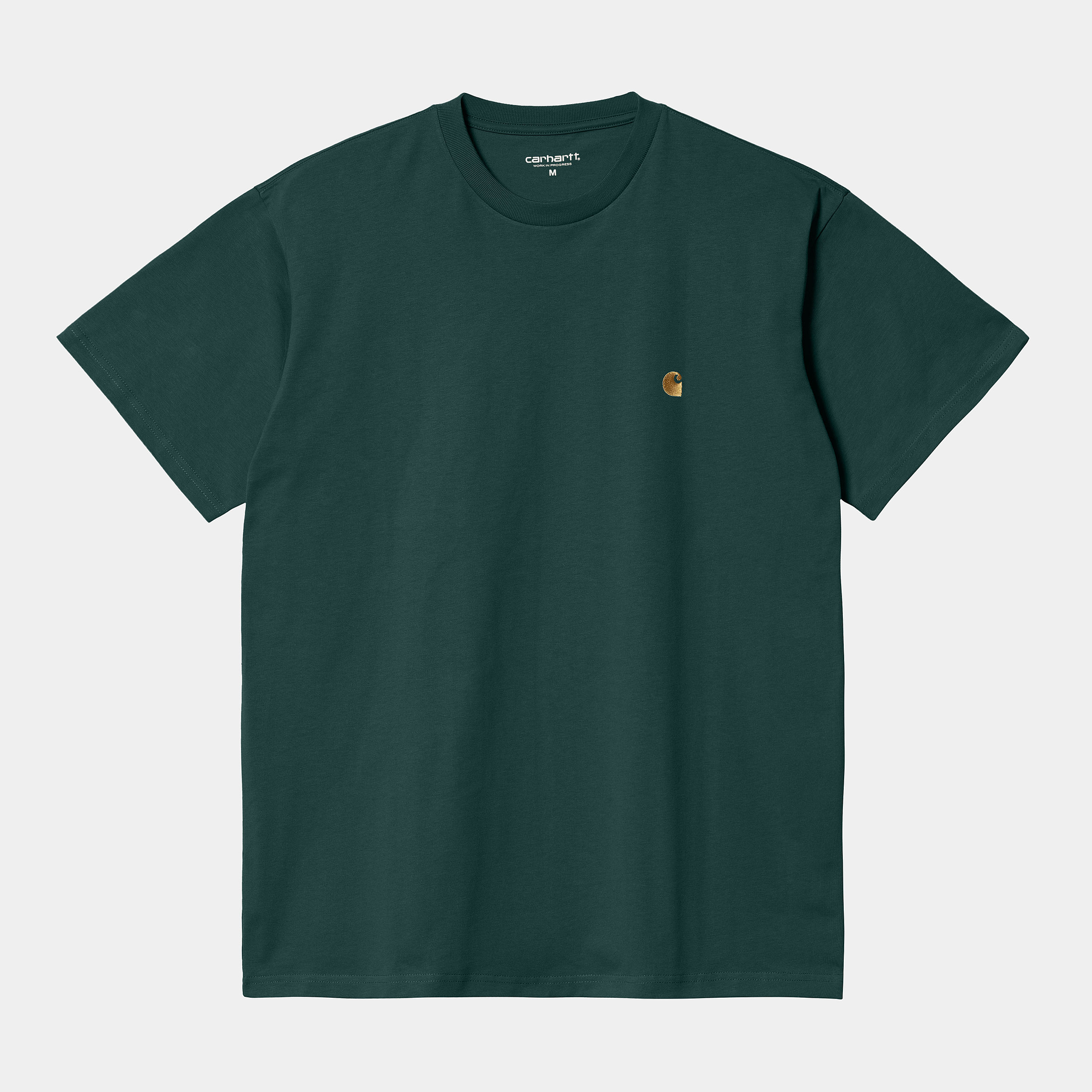 Carhartt WIP - CHASE T-SHIRT - Botanic/Gold