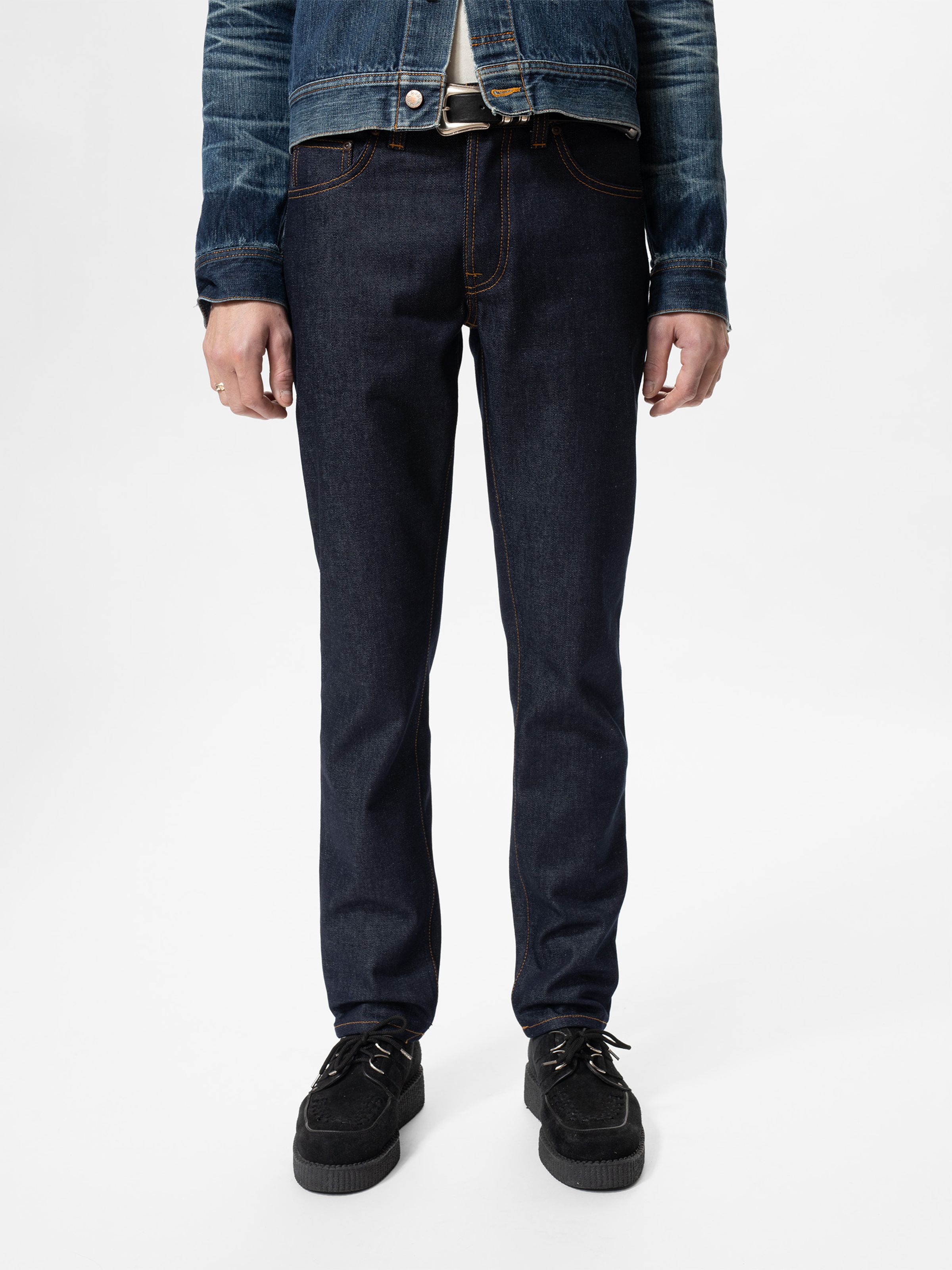 Nudie Jeans -SOLID OLLIE - Dry Abyss