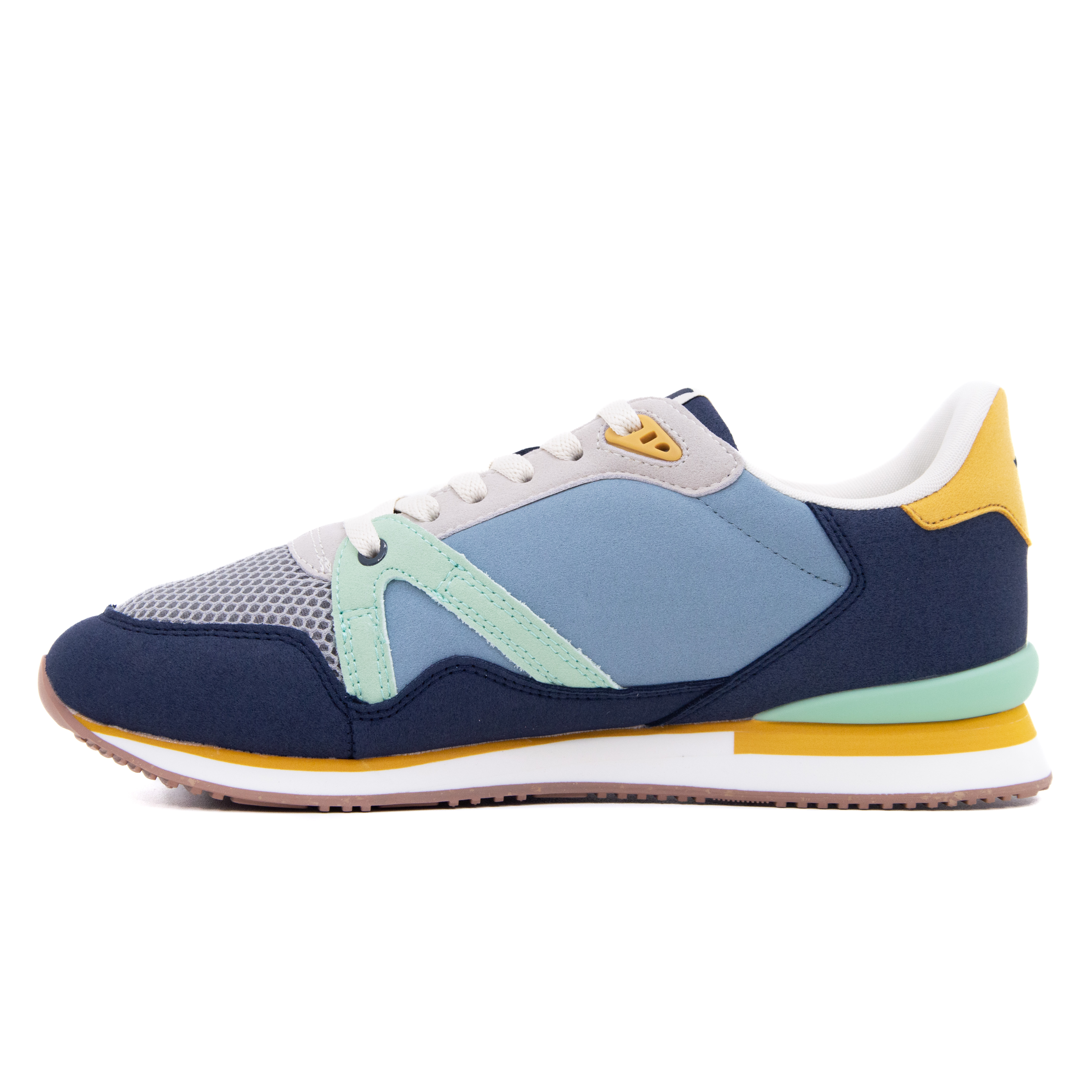 M.Moustache - ANDRÉ RUNNING - Navy/Grey/Water Green