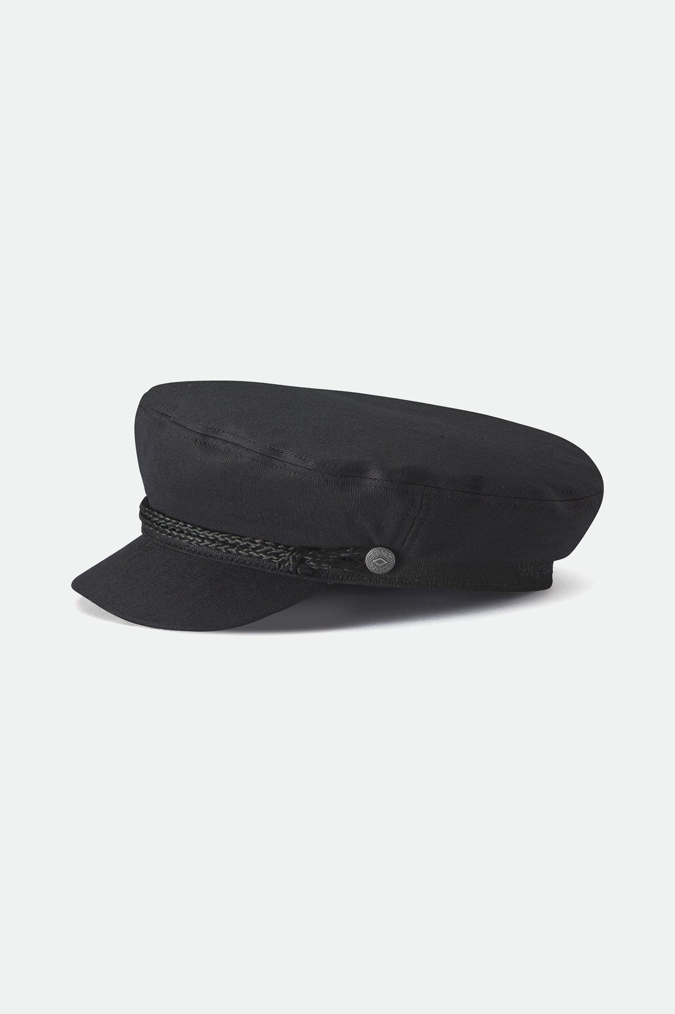Brixton - FIDDLER CAP - Black Herringbone