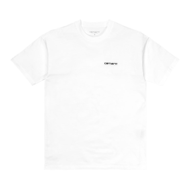 Carhartt WIP - W' SCRIPT EMBROIDERY T-SHIRT - White/Black