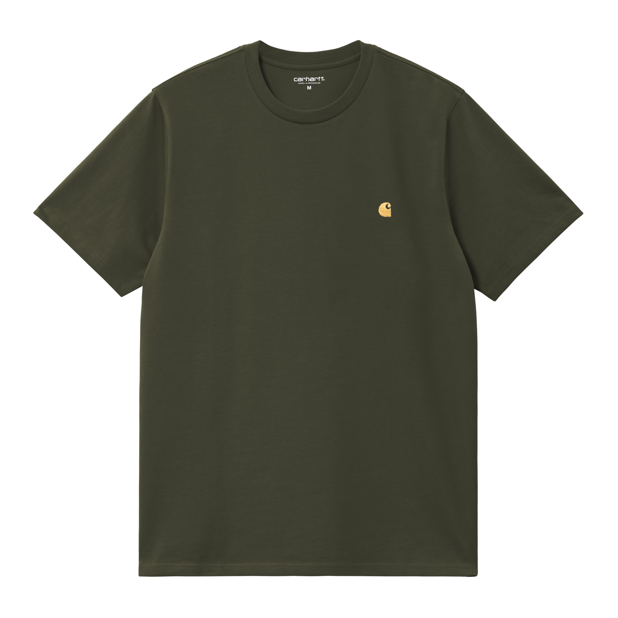 Carhartt WIP - CHASE T-SHIRT - Olive/Gold