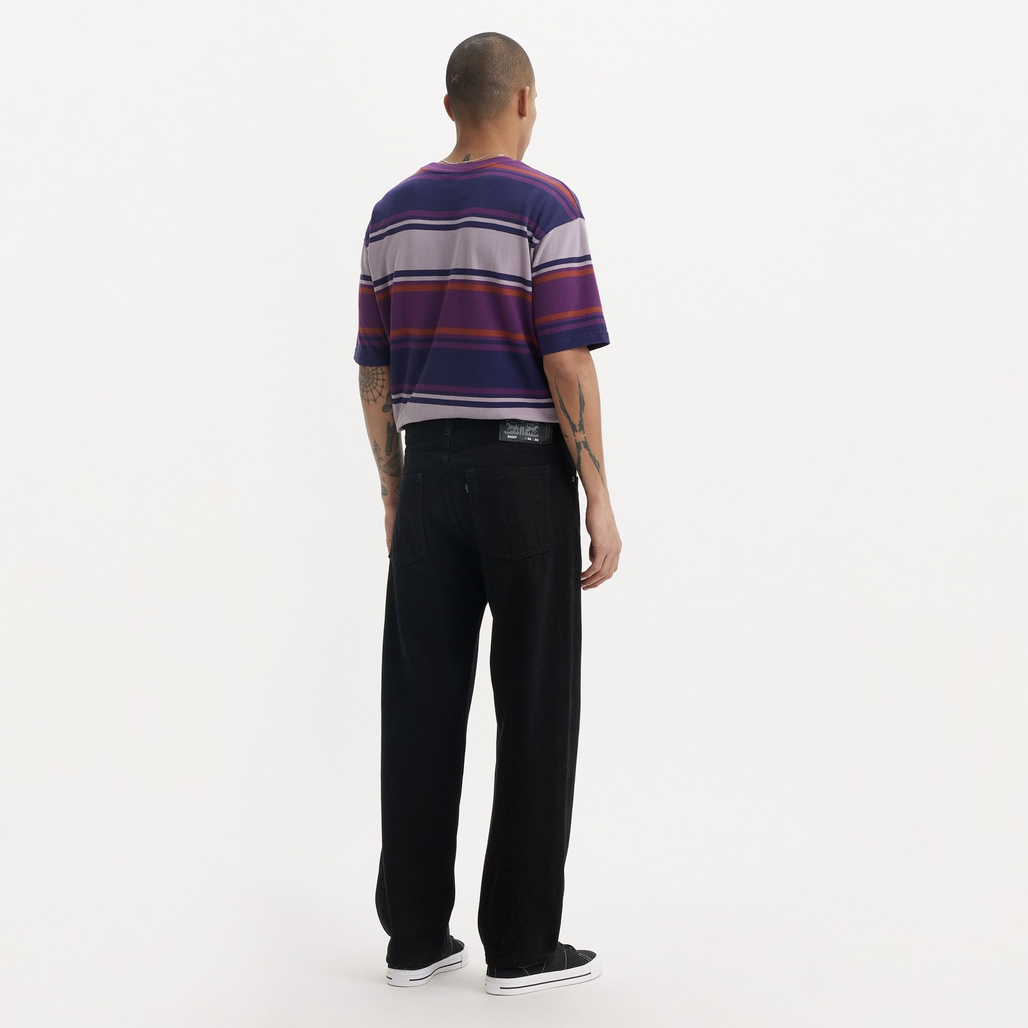 Levi’s® - SKATEBOARDING BAGGY JEANS - Black Grape