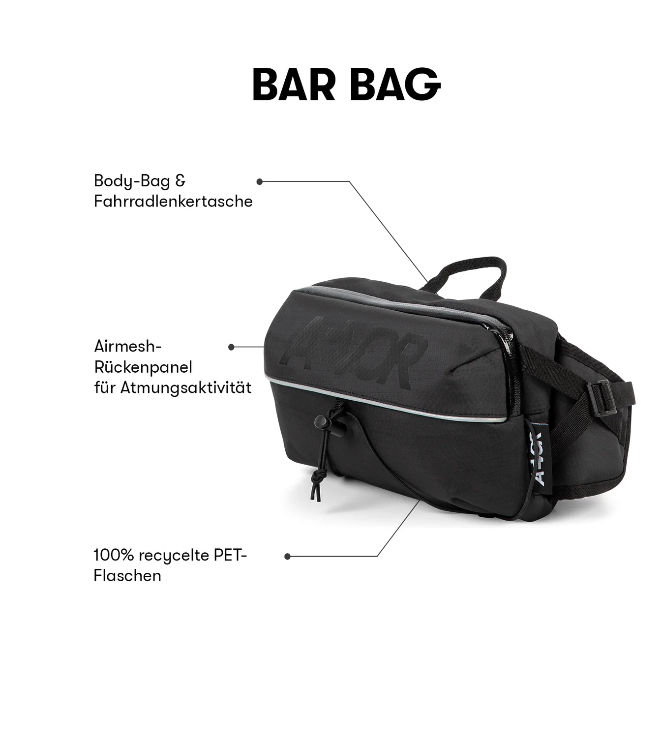 Aevor - BAR BAG - Proof Black