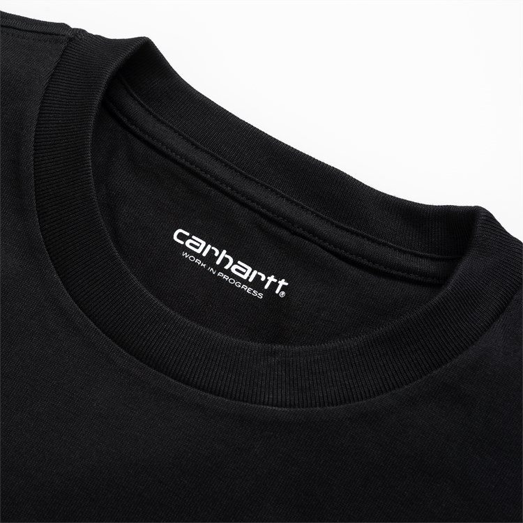 Carhartt WIP - CHASE T-SHIRT - Black/Gold