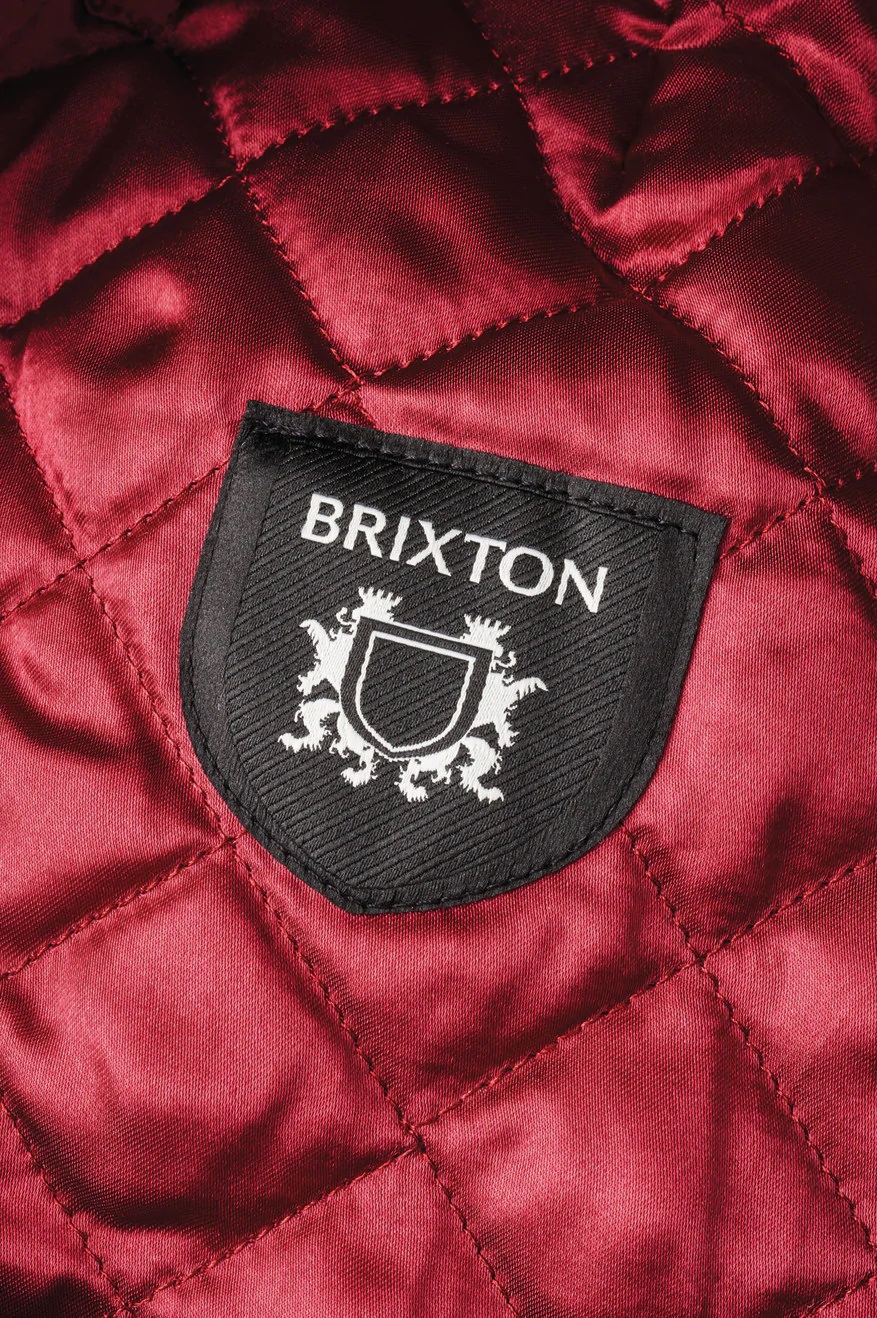 Brixton - HOOLIGAN SNAP CAP - Brown/Khaki Herringbone 