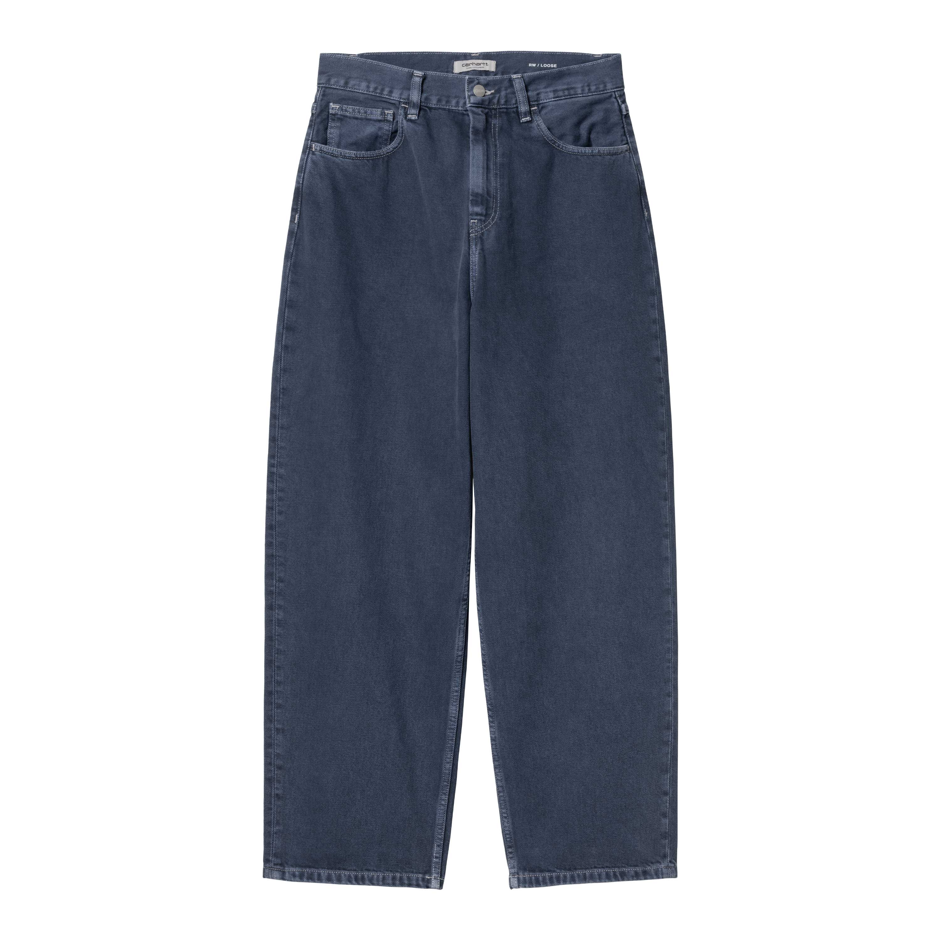 Carhartt WIP - W' BRANDON PANT - Air Force Blue (stone dyed) 