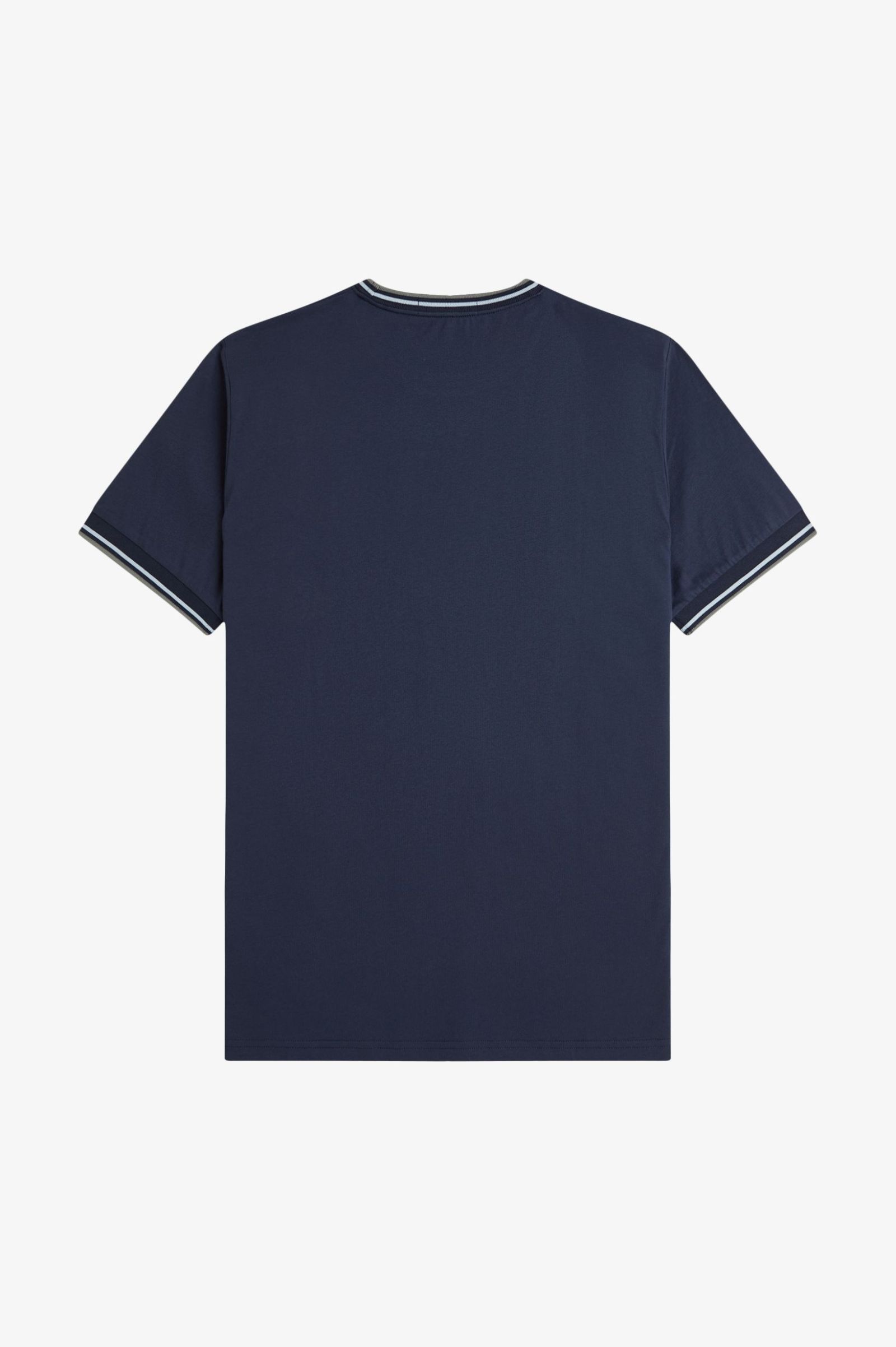Fred Perry - TWIN TIPPED T-SHIRT - Dark Airforce/Light Ice/Bay Leaf