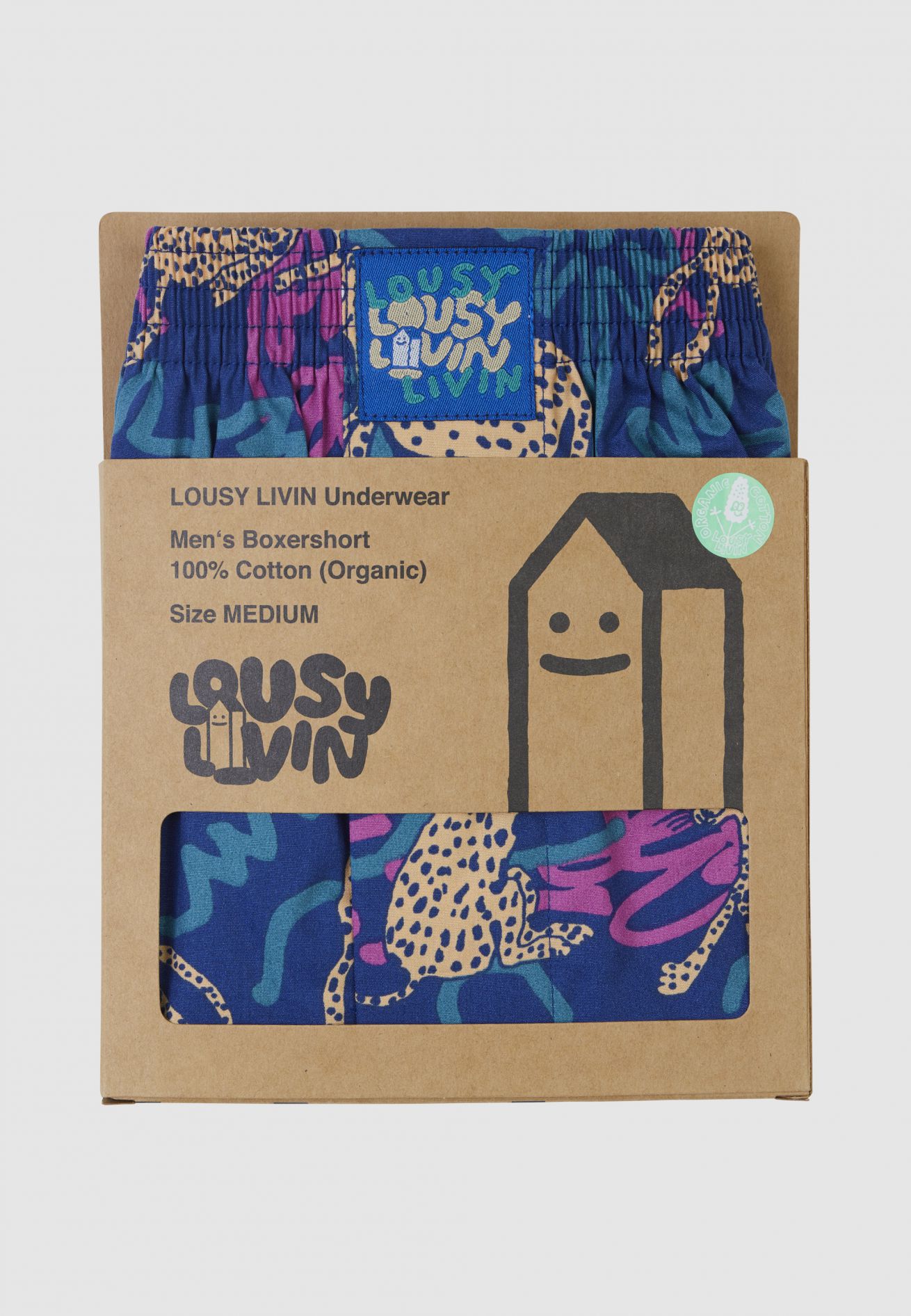 Lousy Livin - INTO THE WILD BOXER - Blue