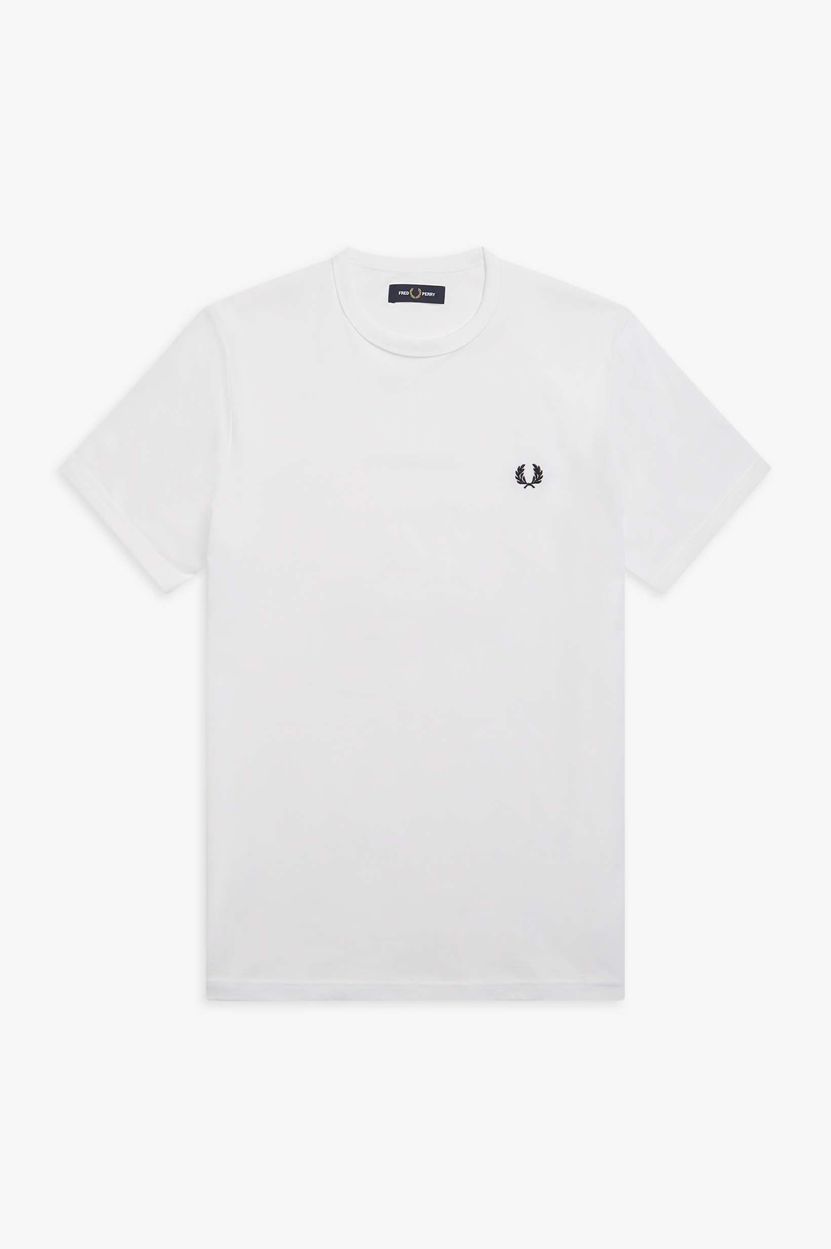 Fred Perry - RINGER T-SHIRT - White