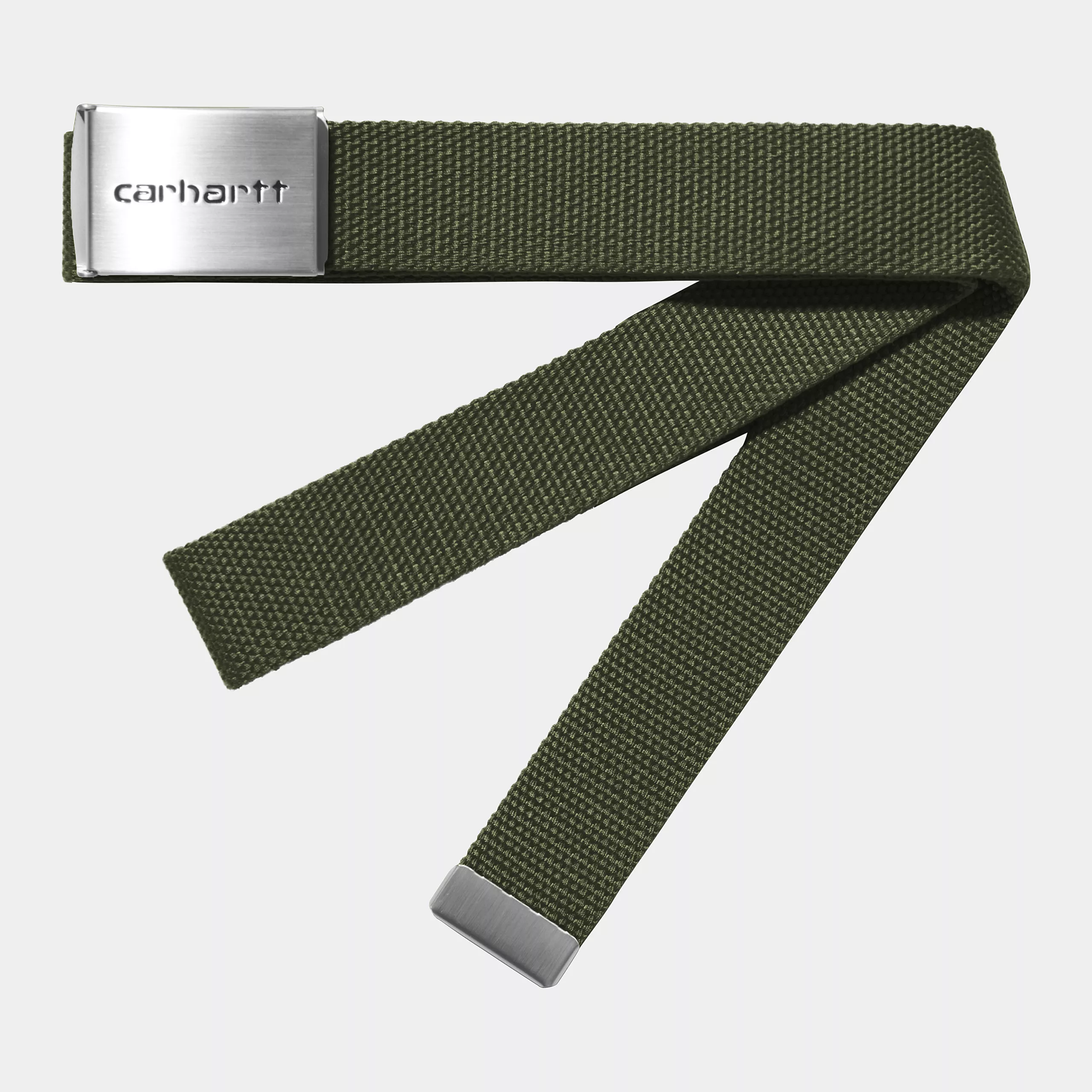 Carhartt WIP - CLIP BELT CHROME - Office Green