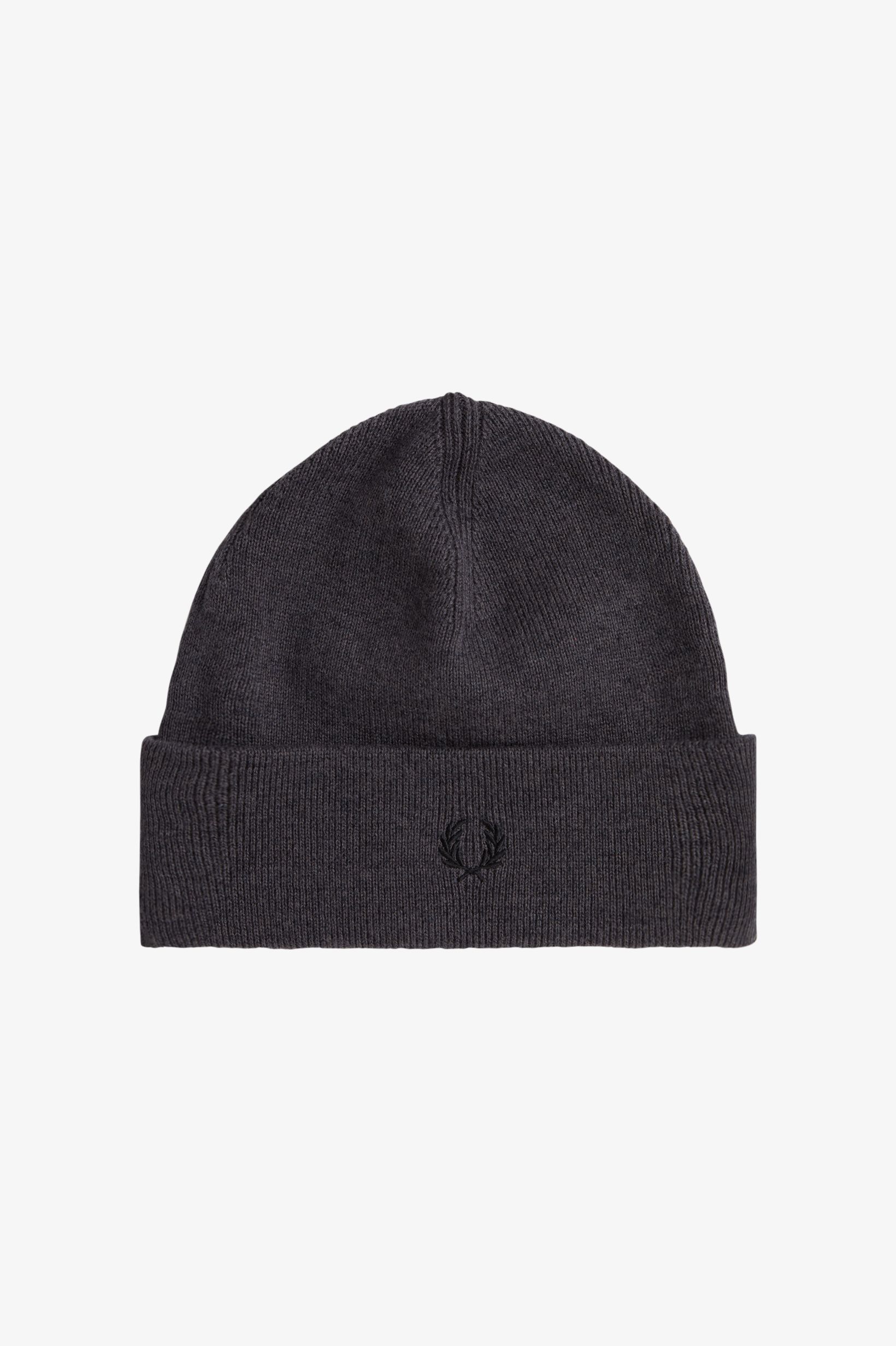 Fred Perry - CLASSIC BEANIE - Dark Grey Marl