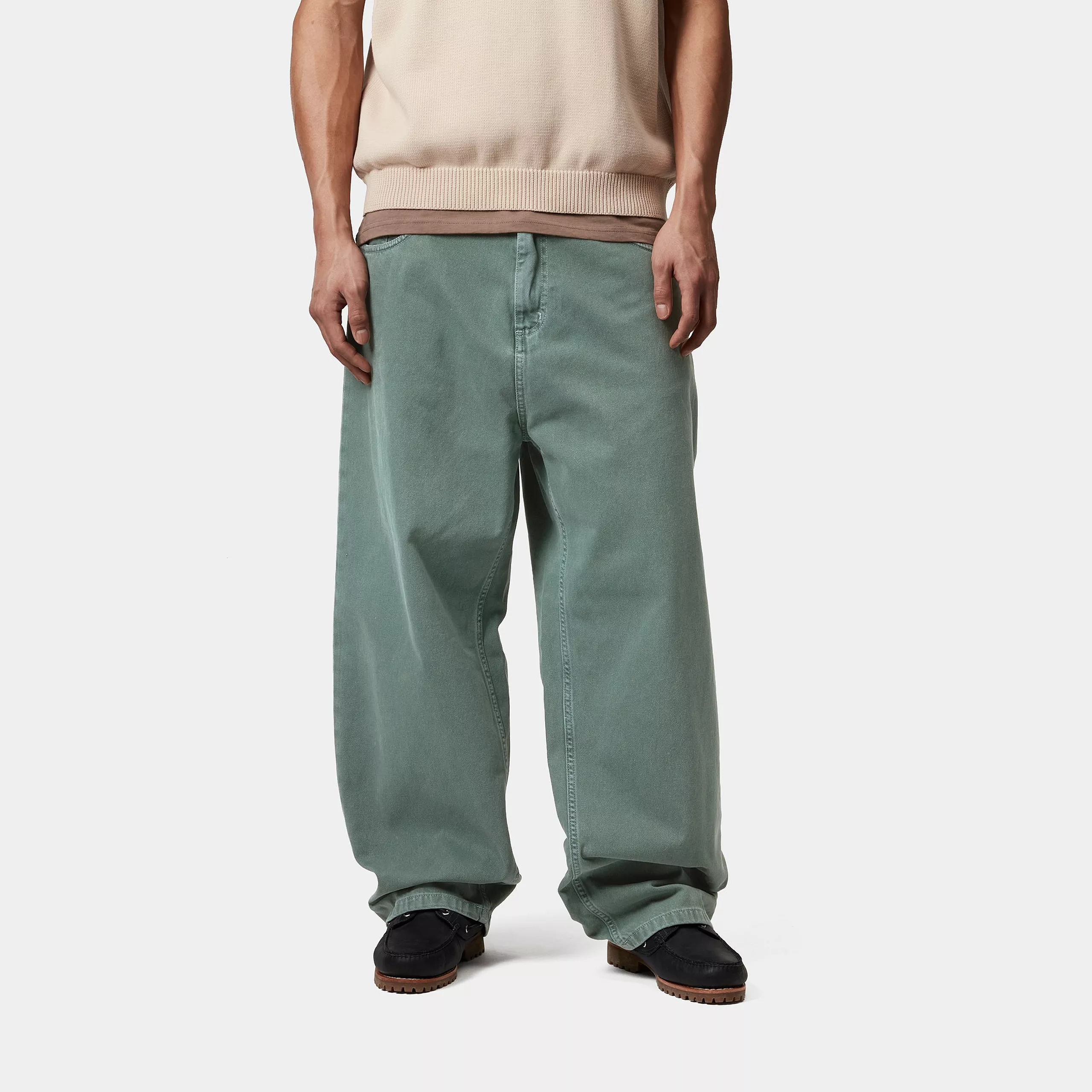 Carhartt WIP - BRANDON PANT - Silver Pine (Stone Dyed)