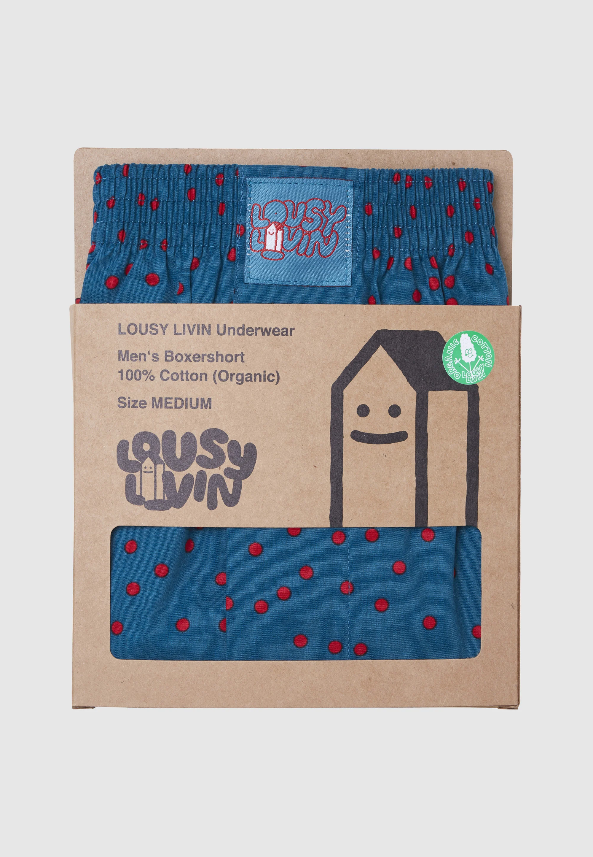 Lousy Livin - DOTS BOXER - Teal Lousy Livin - DOTS BOXER - Teal