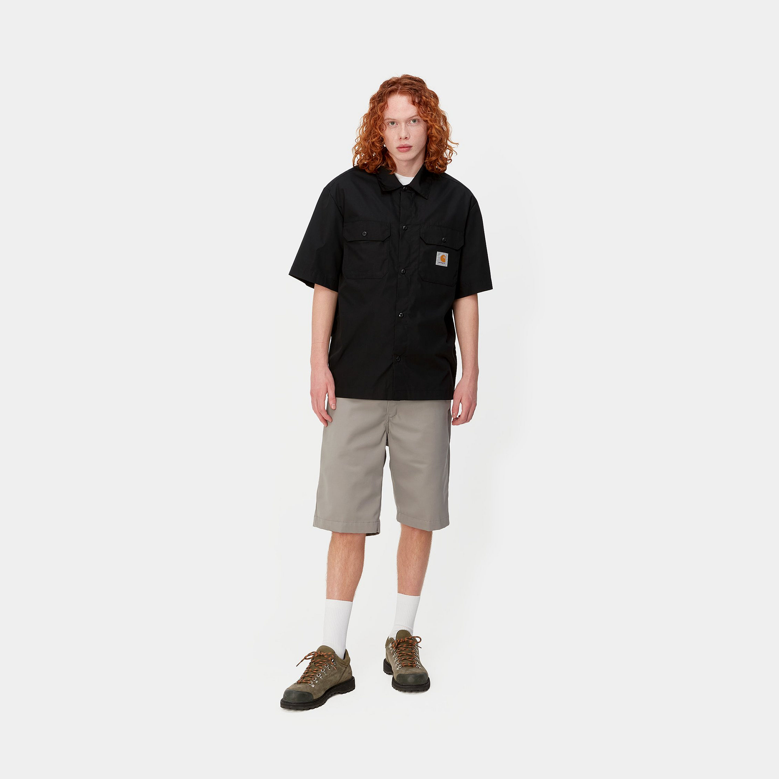 Carhartt WIP - S/S CRAFT SHIRT - Black