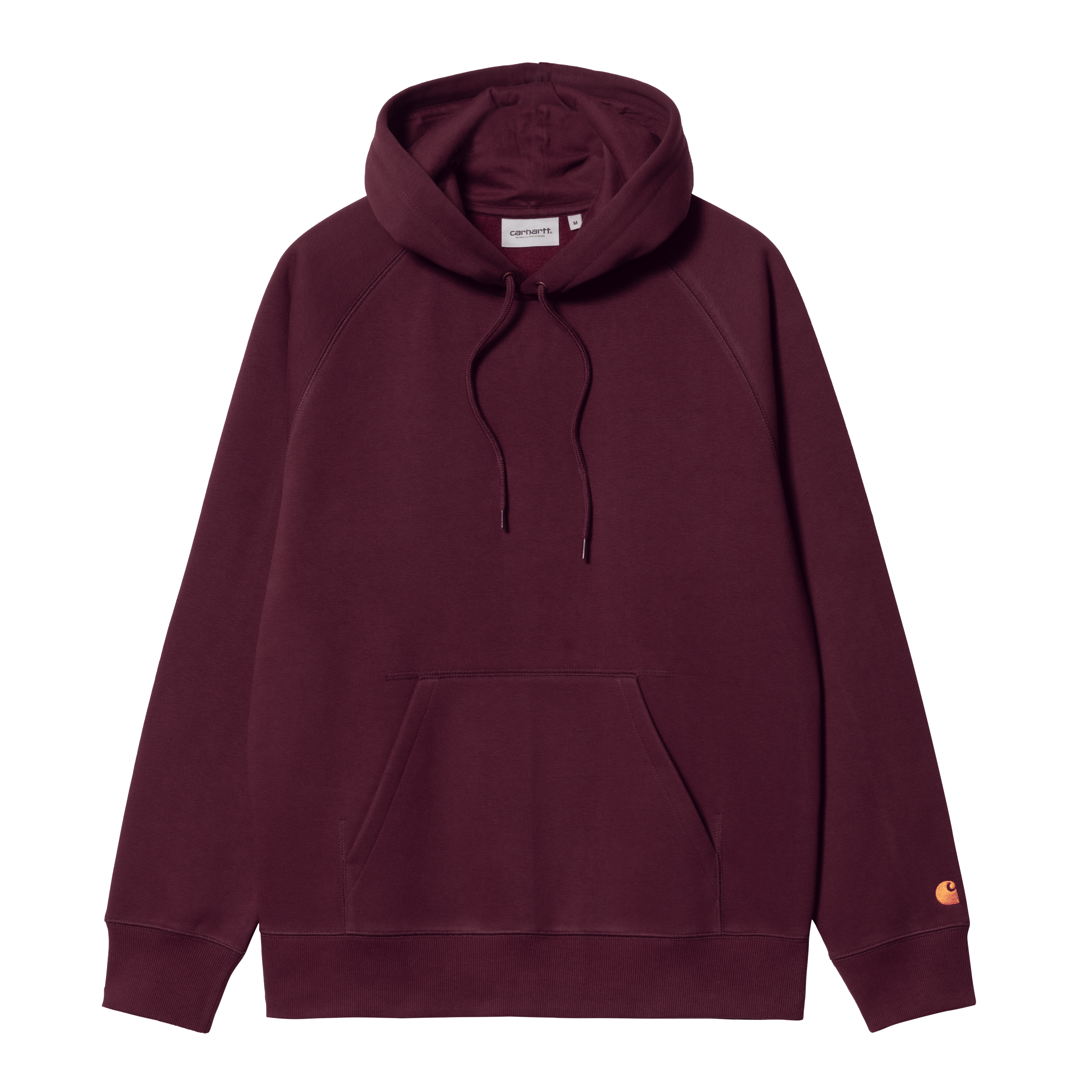 Carhartt WIP - HOODED CHASE SWEAT - Amarone/Gold
