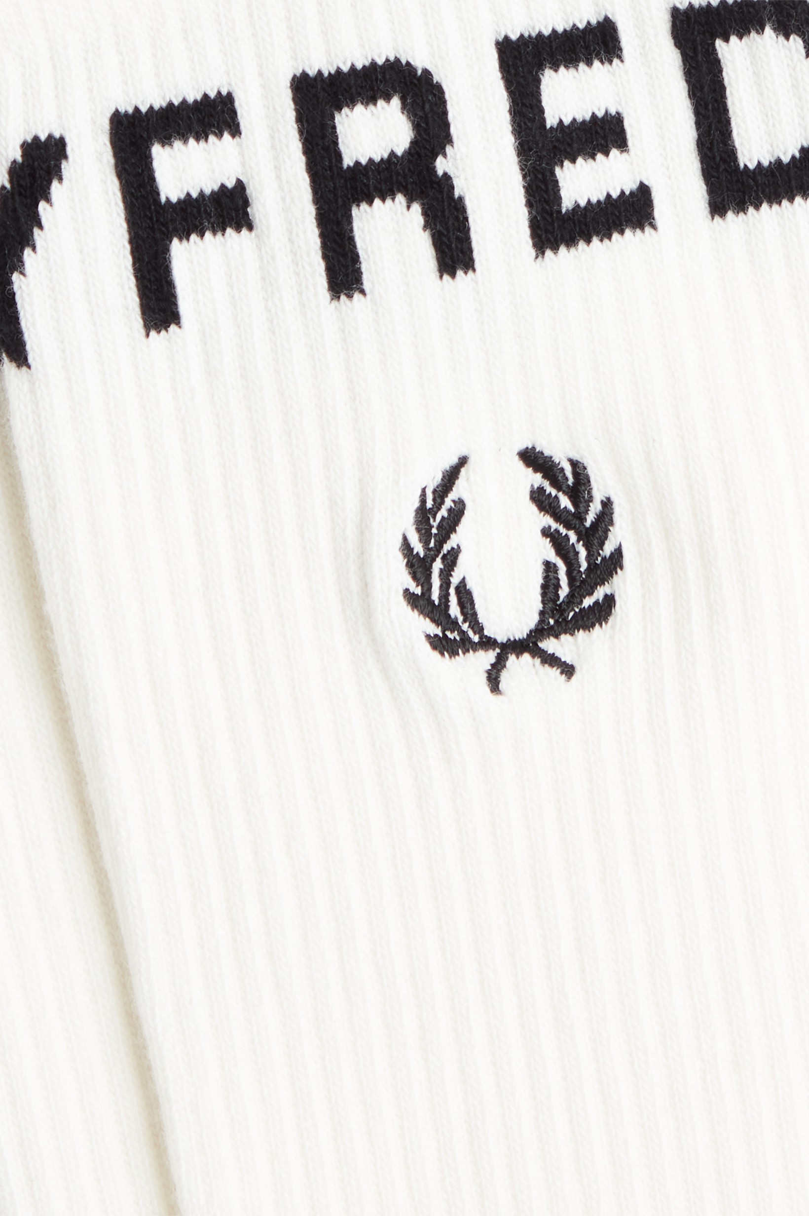 Fred Perry - BOLD TIPPED SOCKS  - Snow White