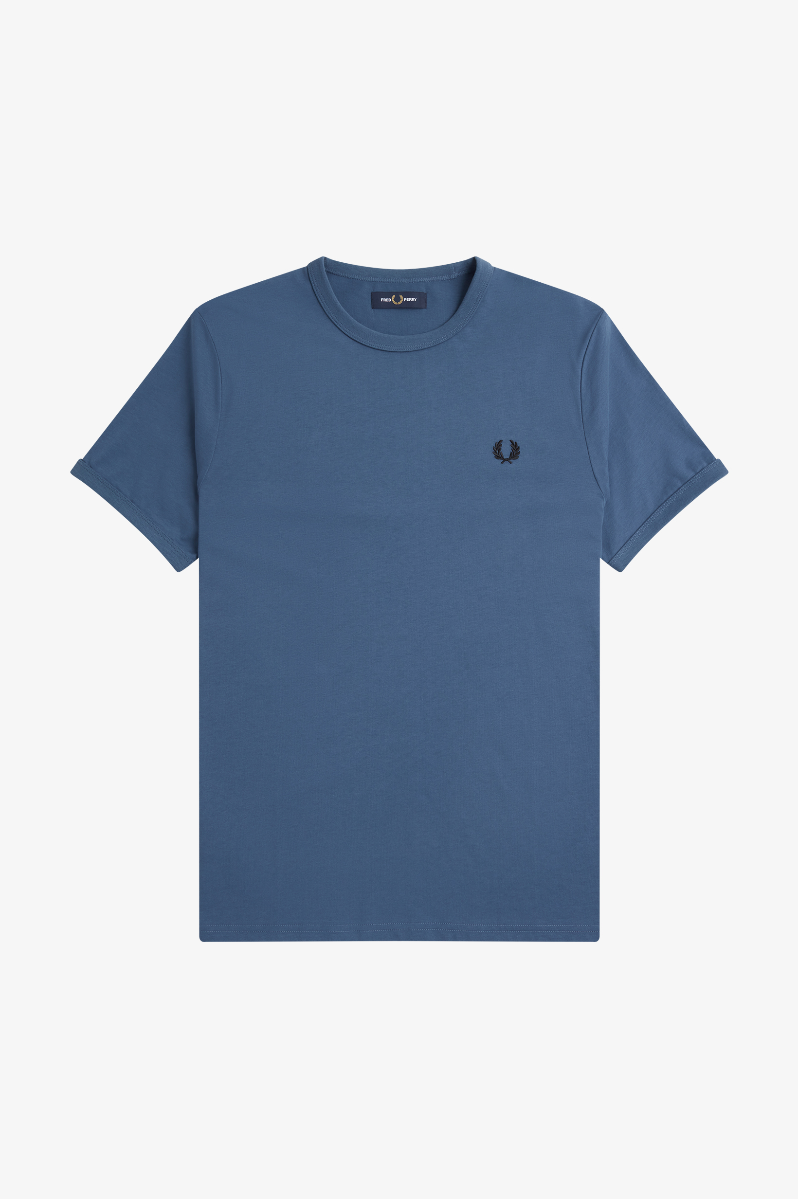 Fred Perry - RINGER T-SHIRT - Midnight Blue