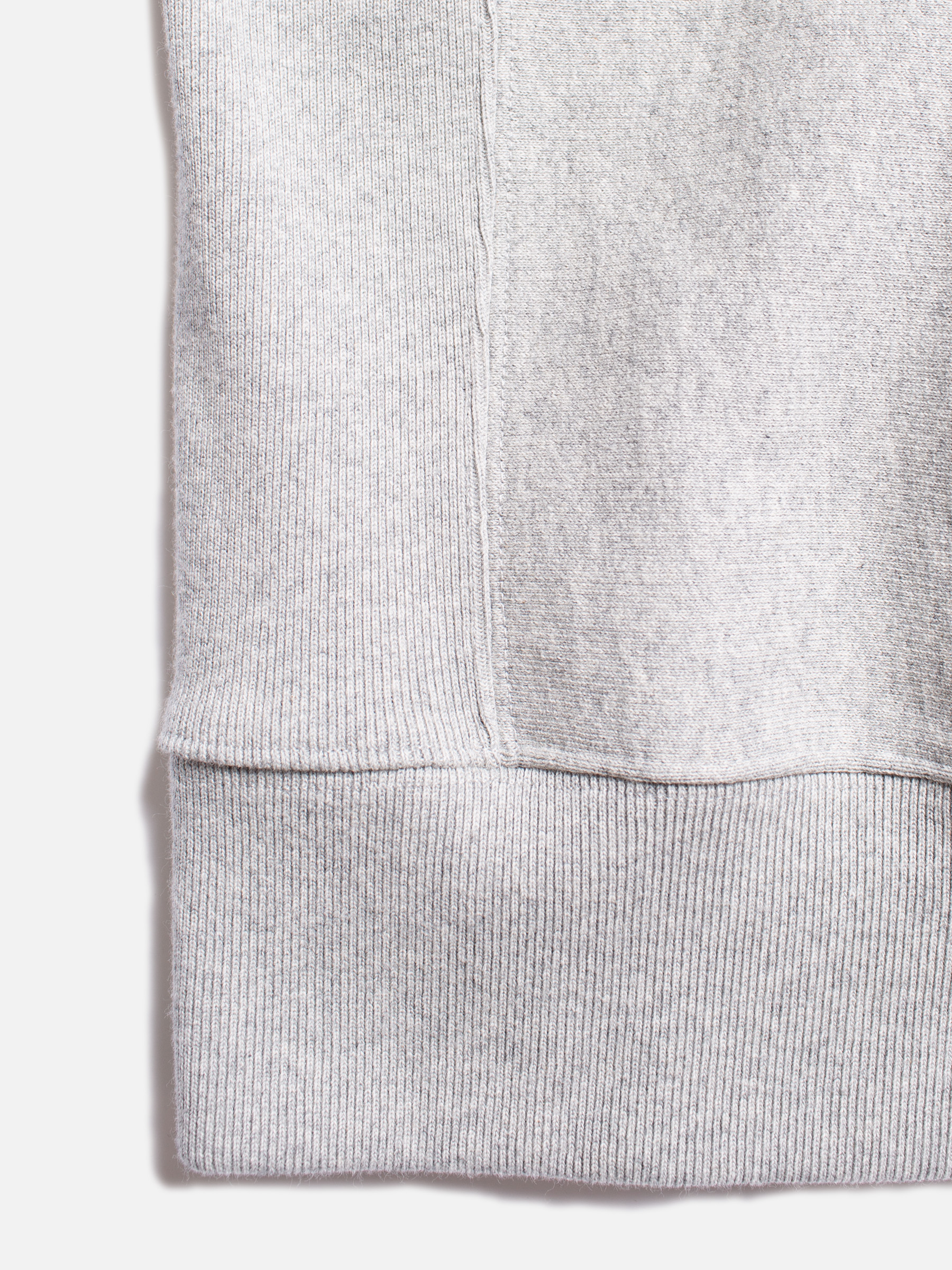 Nudie Jeans - HASSE SWEATER CREW NECK - Grey Melange