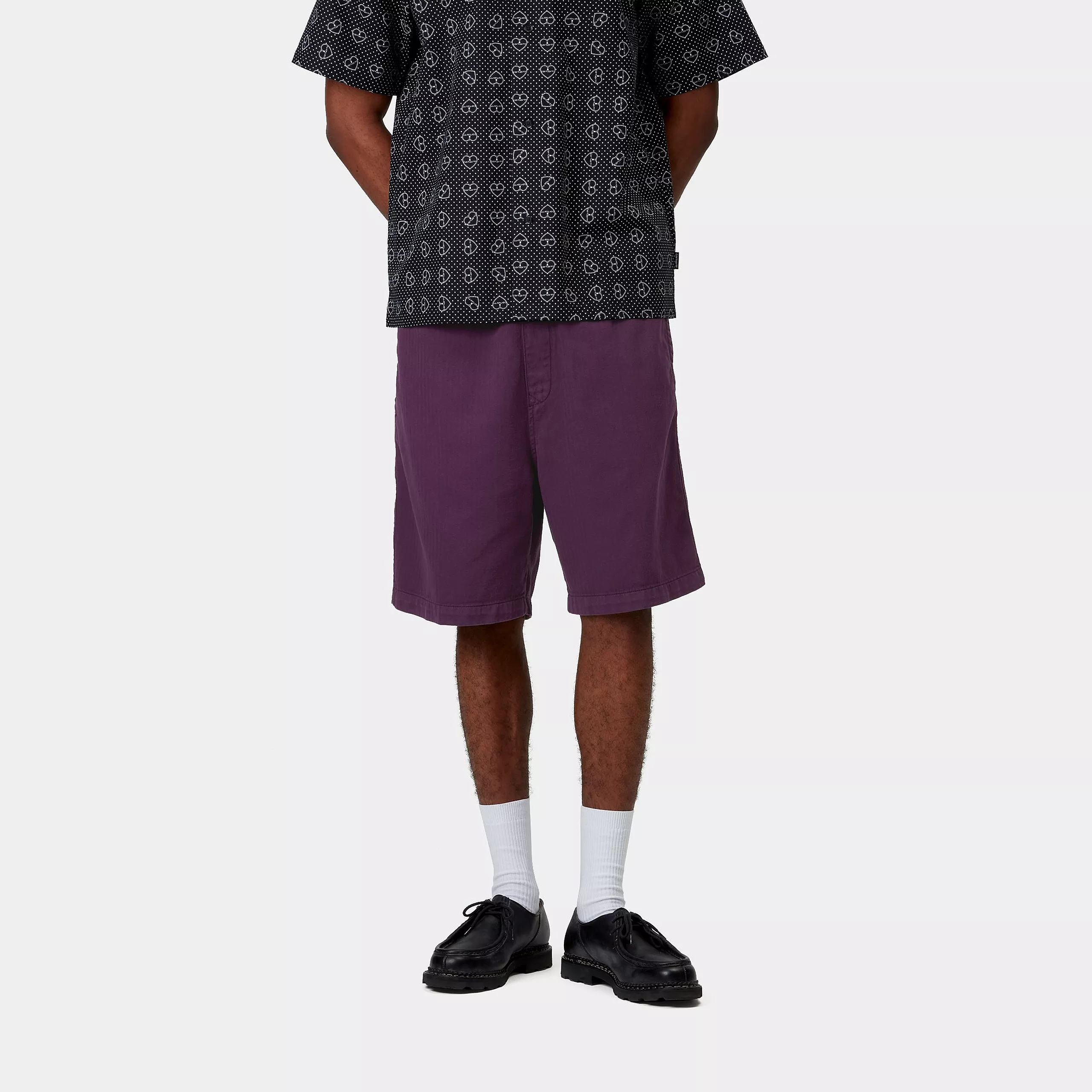 Carhartt WIP - RAINER SHORT - Huckleberry (garment dyed)