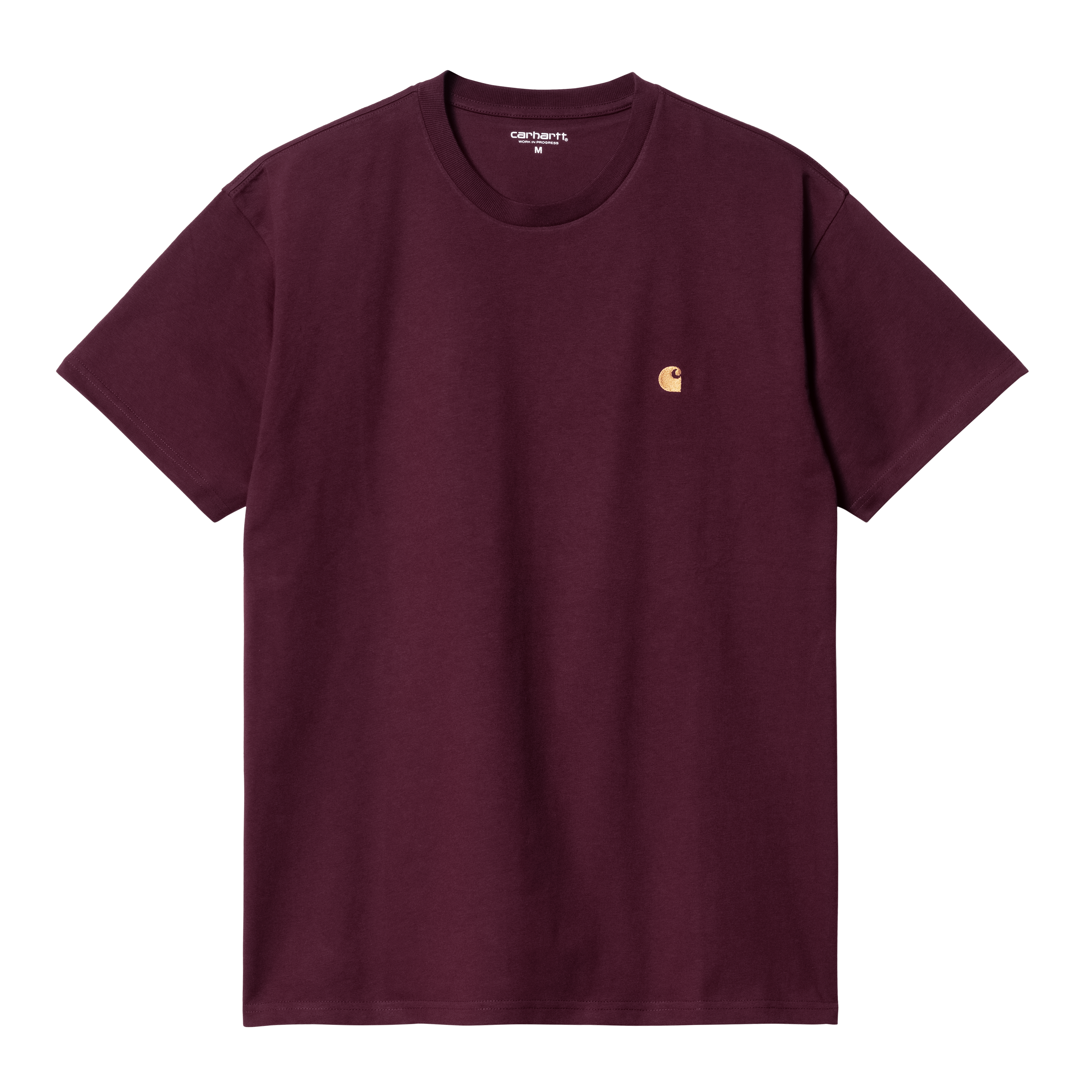 Carhartt WIP - CHASE T-SHIRT - Amarone/Gold