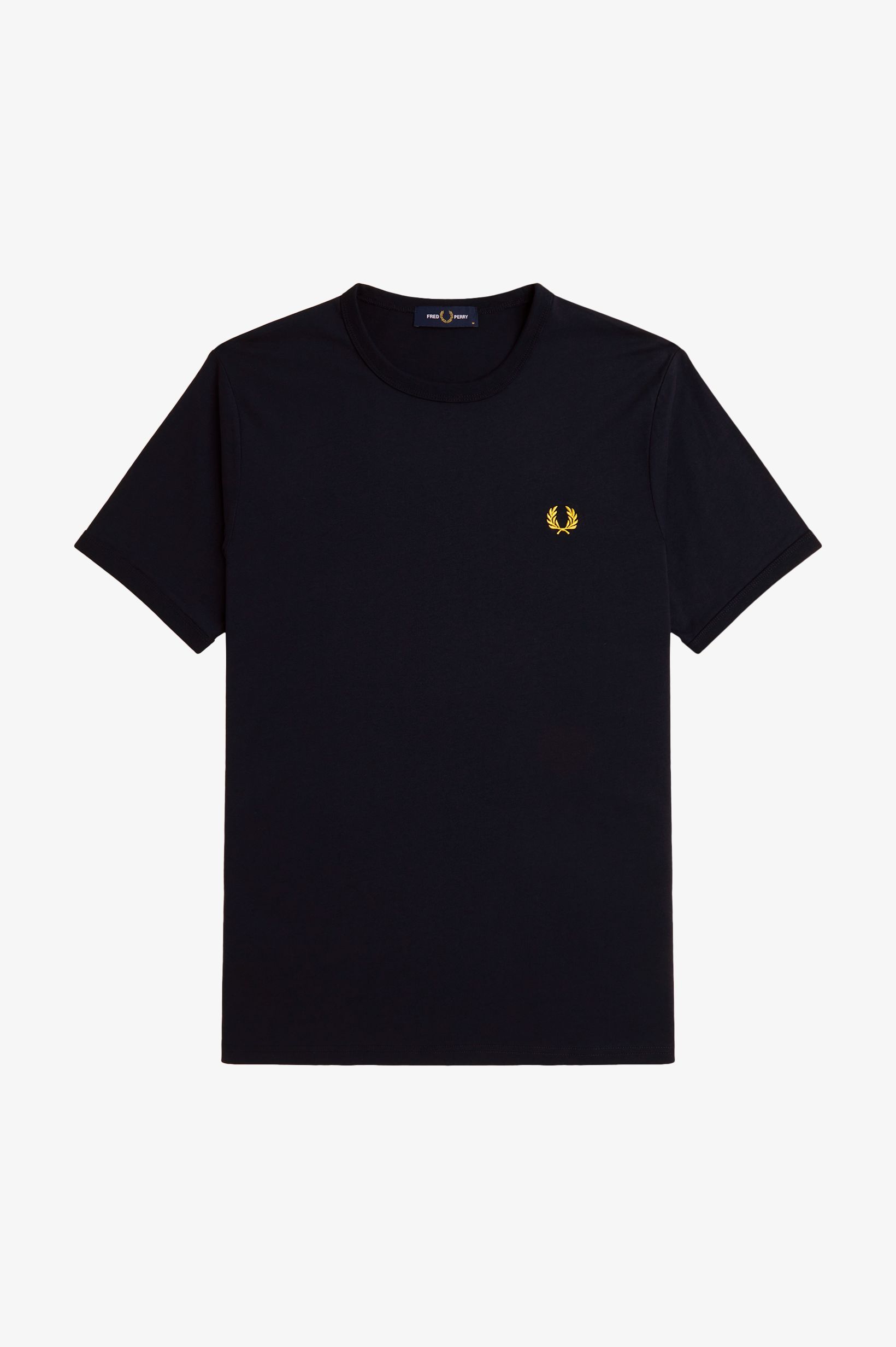 Fred Perry - RINGER T-SHIRT - Navy/Honeycomb Fred Perry - RINGER T-SHIRT - Navy/Honeycomb