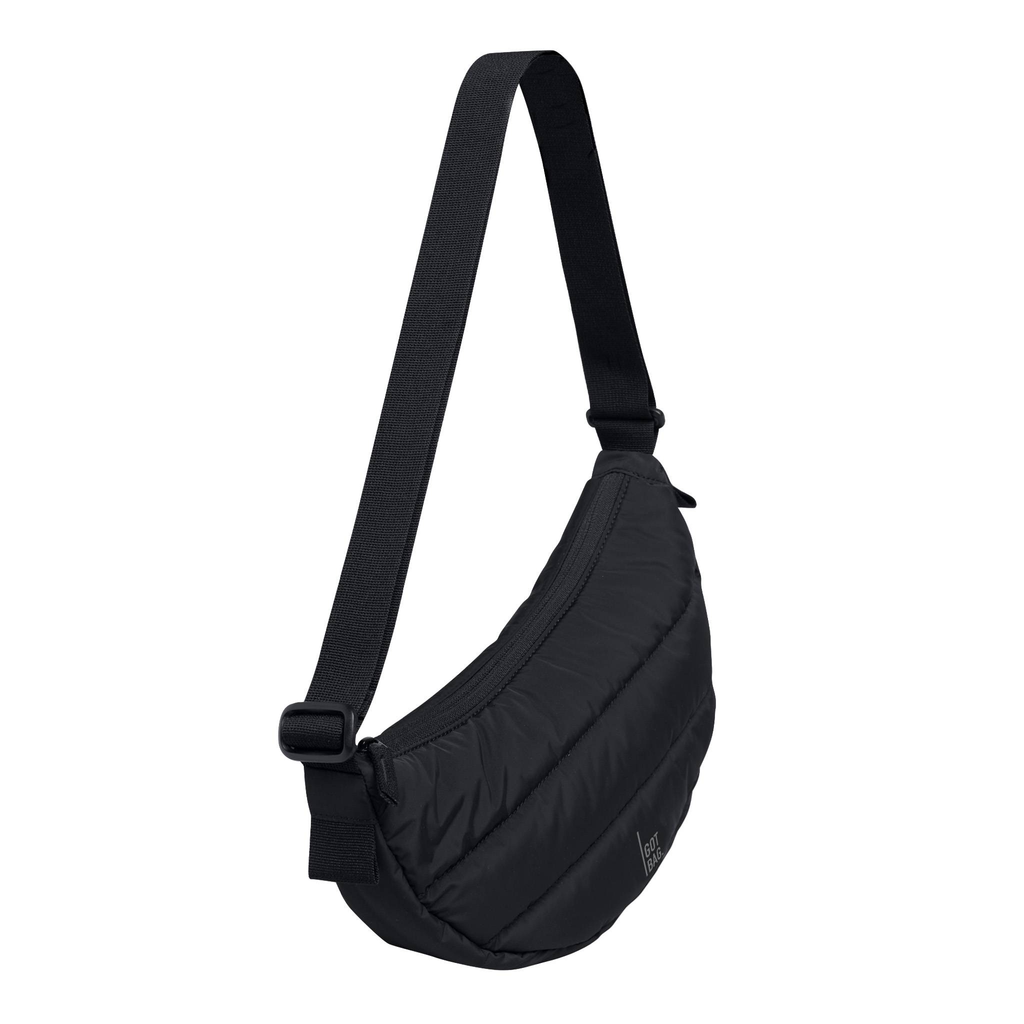 Got Bag - PUFFER MOON BAG SMALL - Black (Monochrome) Got Bag - PUFFER MOON BAG SMALL - Black (Monochrome)