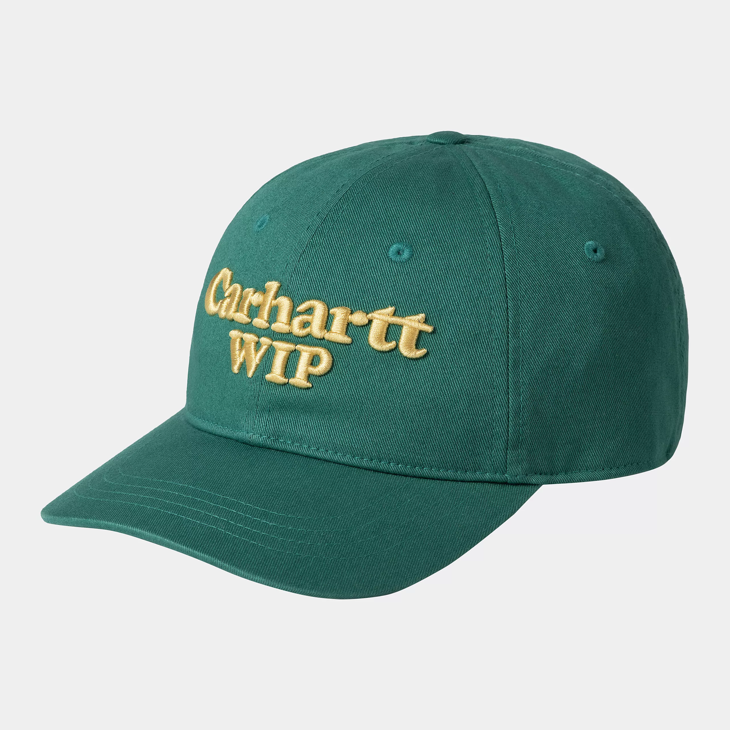 Carhartt WIP - CARHARTT WIP SCRIPT CAP - Rainforest/Air Yellow
