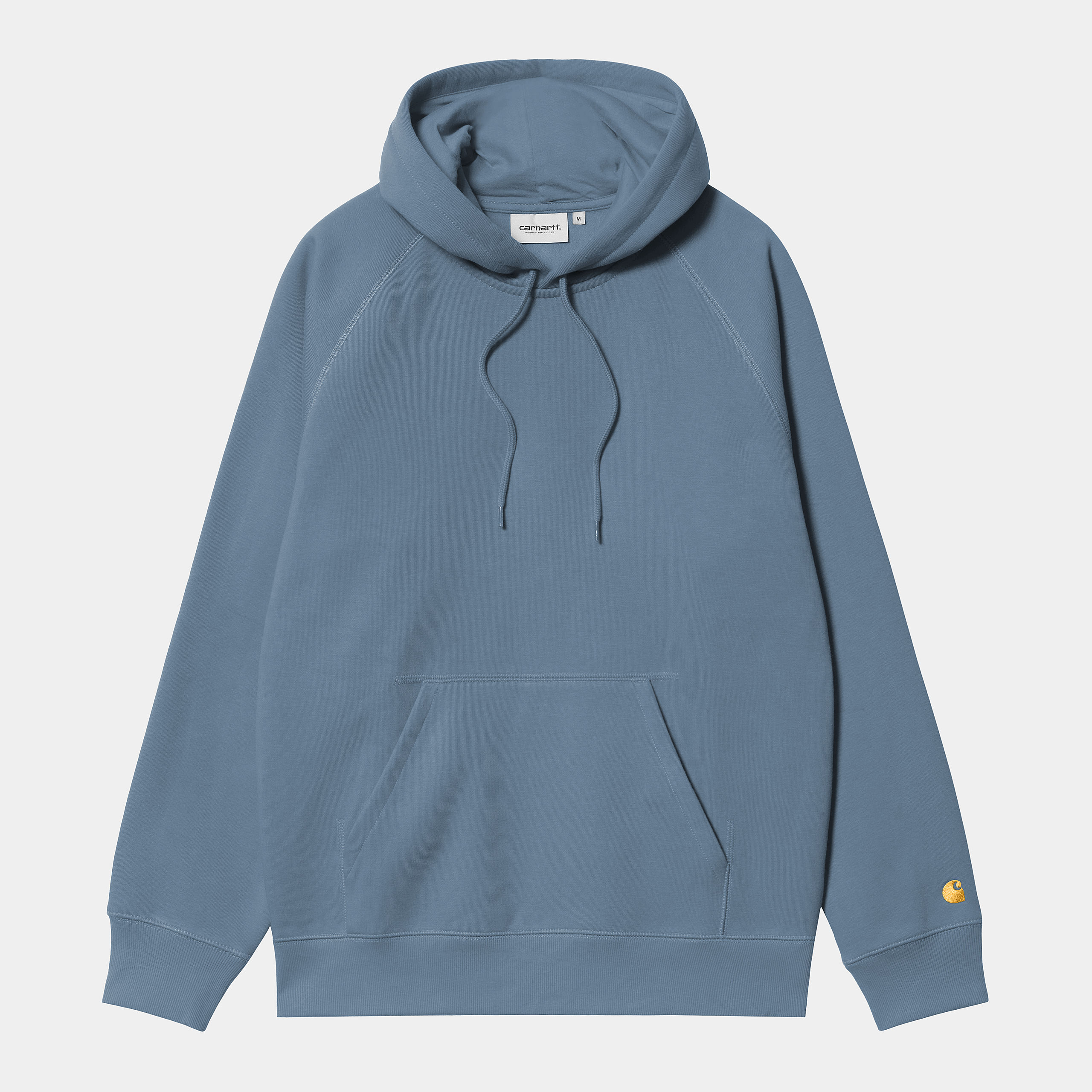 Carhartt WIP - HOODED CHASE SWEAT - Positano/Gold